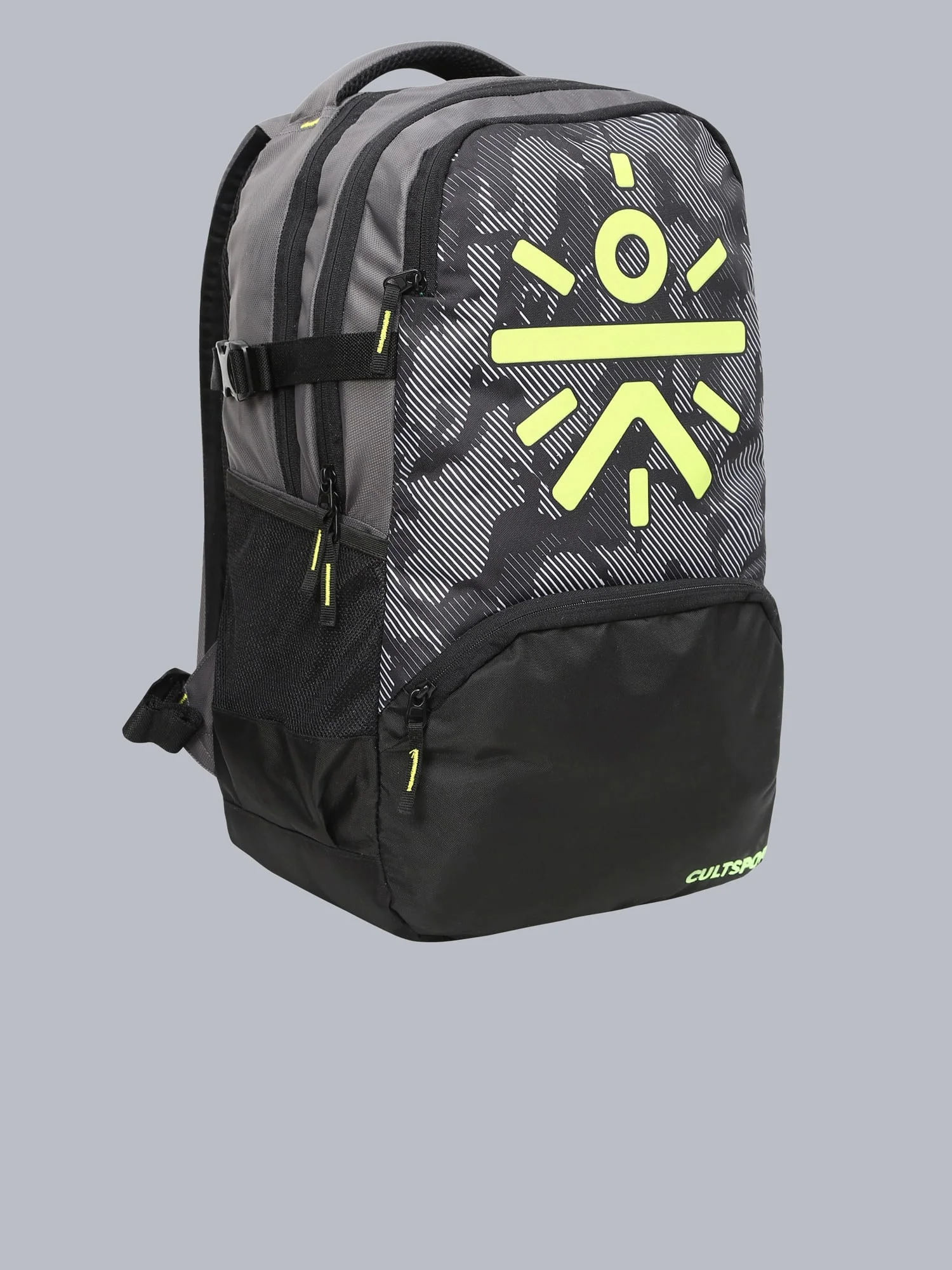 Vital Camo Grey Laptop Backpack - Image 4