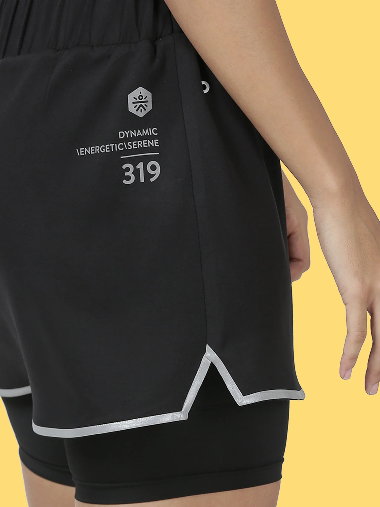 Blakout Jump Black Running Skort - Image 6