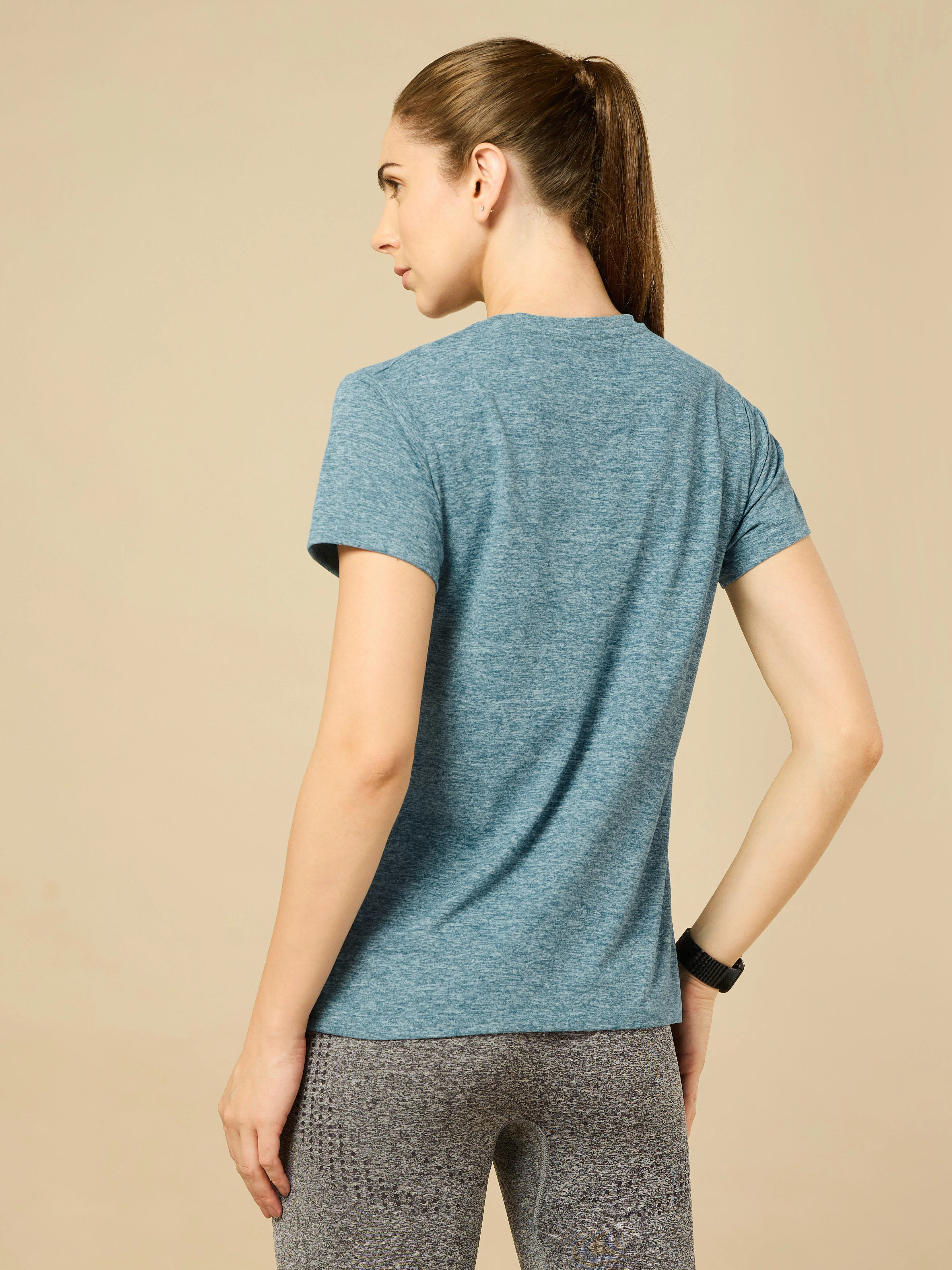 Brand logo Blue T-shirt - Image 5