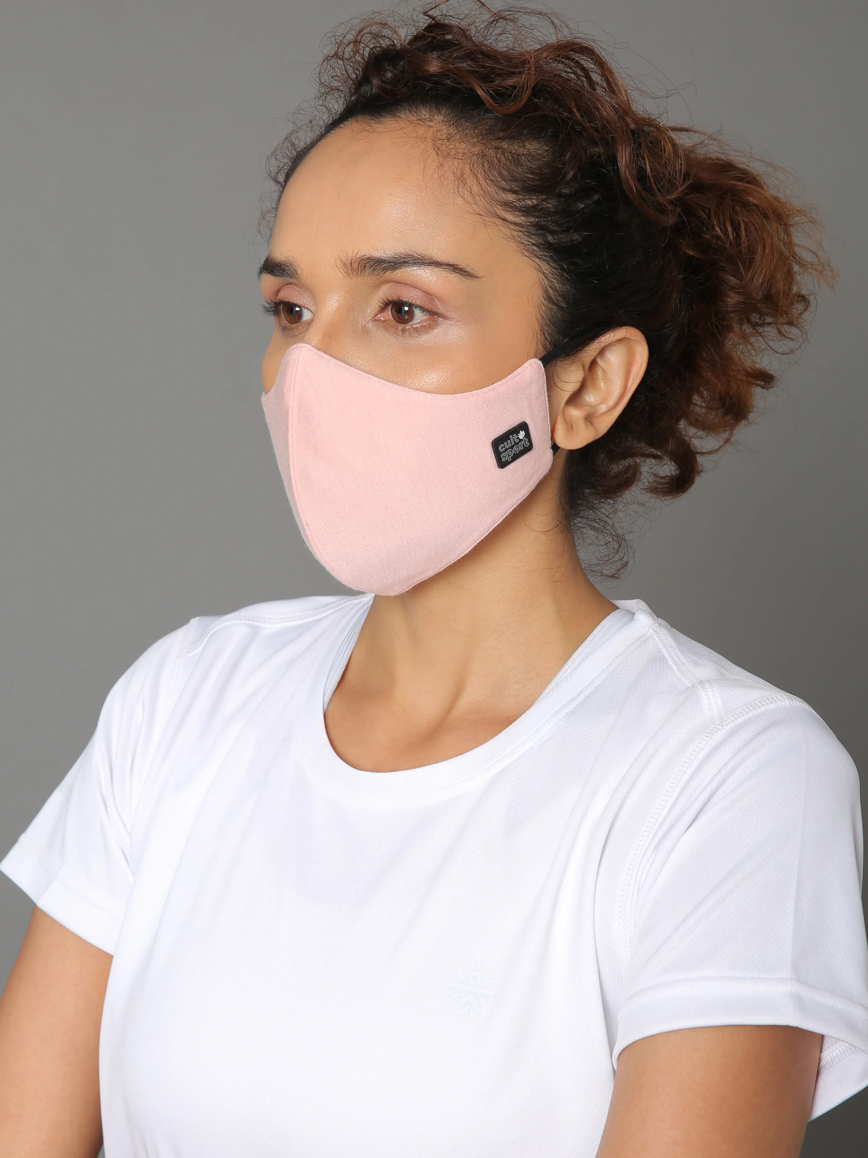 BREATHEFIT Bamboo Cotton Adults Face Mask - Pack of 2 - Image 2