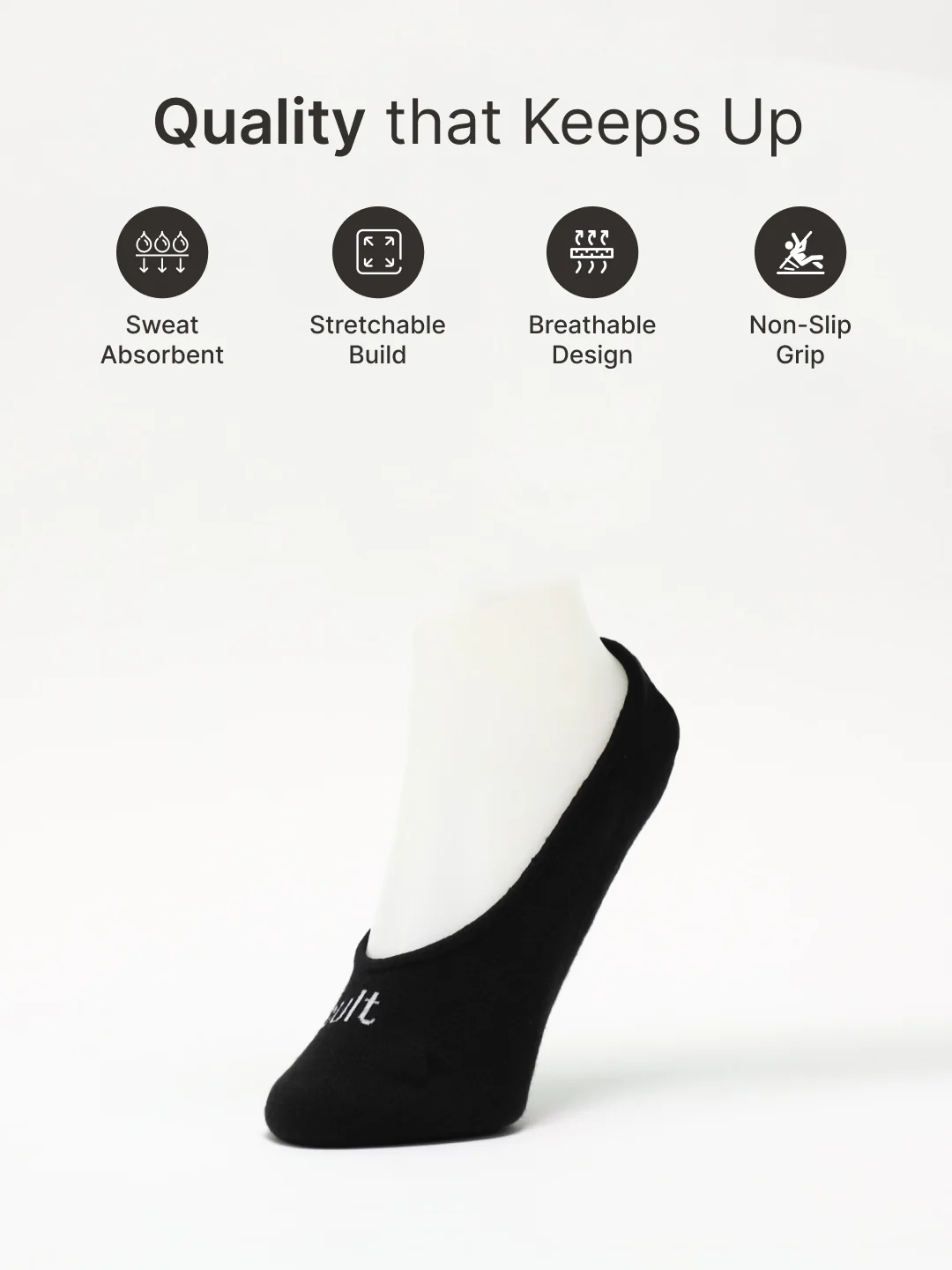 Casual Low Cut Invisible Pack of 3 Multicolour Cotton Blend Men Socks  Soft, Breathable & All-Day Comfort - Image 3