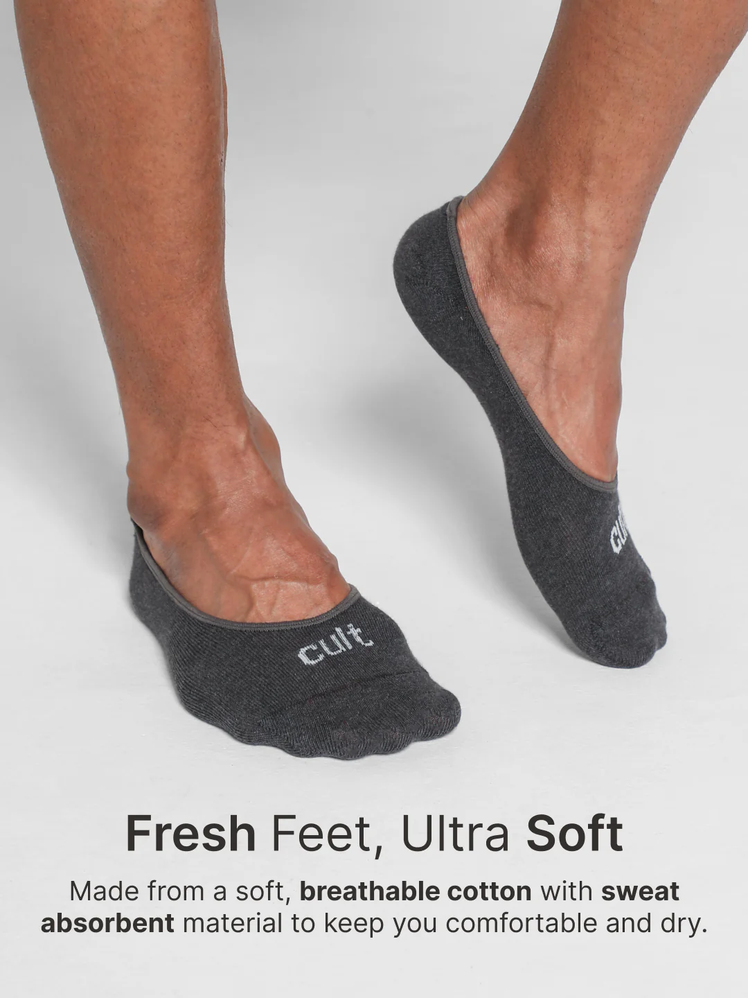 Casual Low Cut Invisible Pack of 3 Multicolour Cotton Blend Men Socks  Soft, Breathable & All-Day Comfort - Image 4