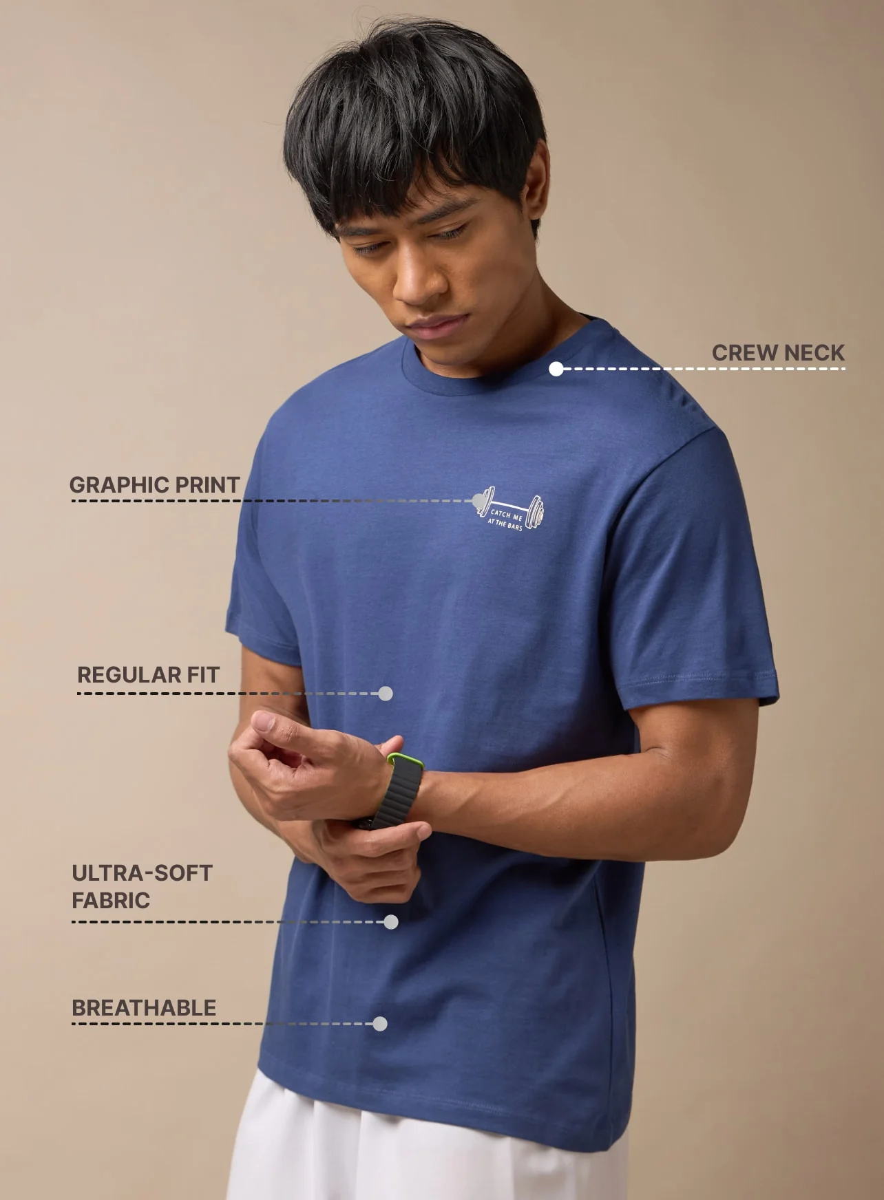 Catch Me At The Bars Miniature Print T-shirt - Image 4