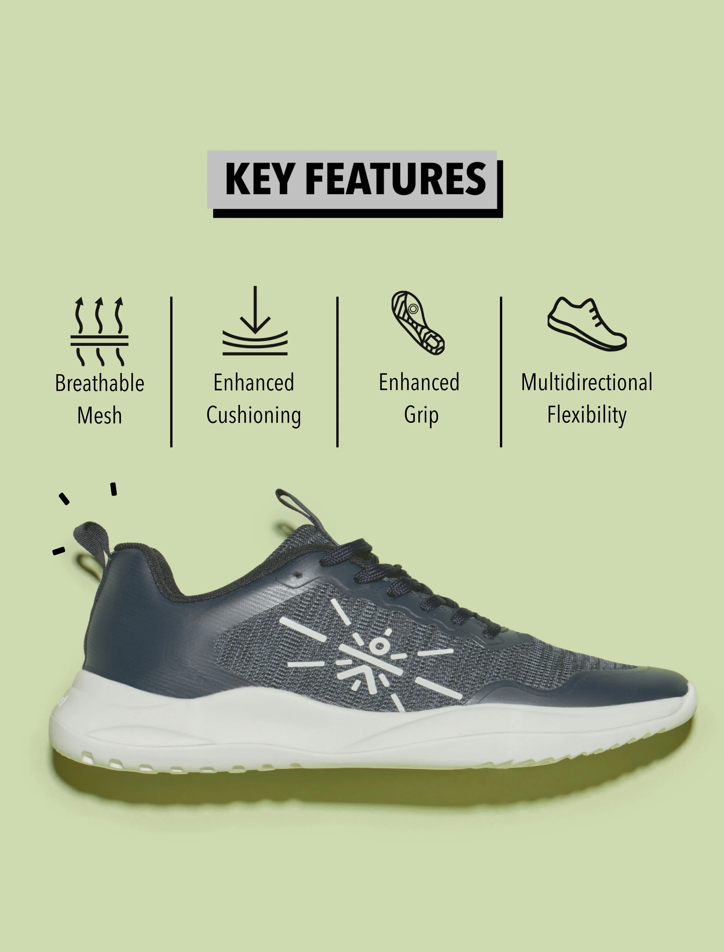 cult Charge Men Running Shoes - Image 3