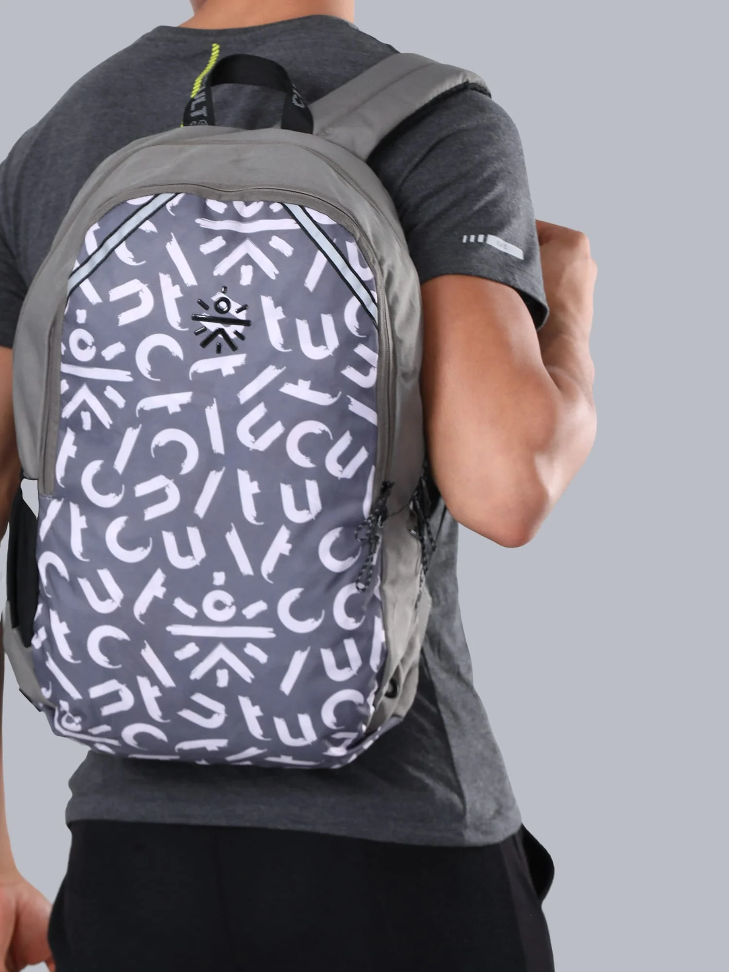 Code Aop Grey Backpack - Image 5