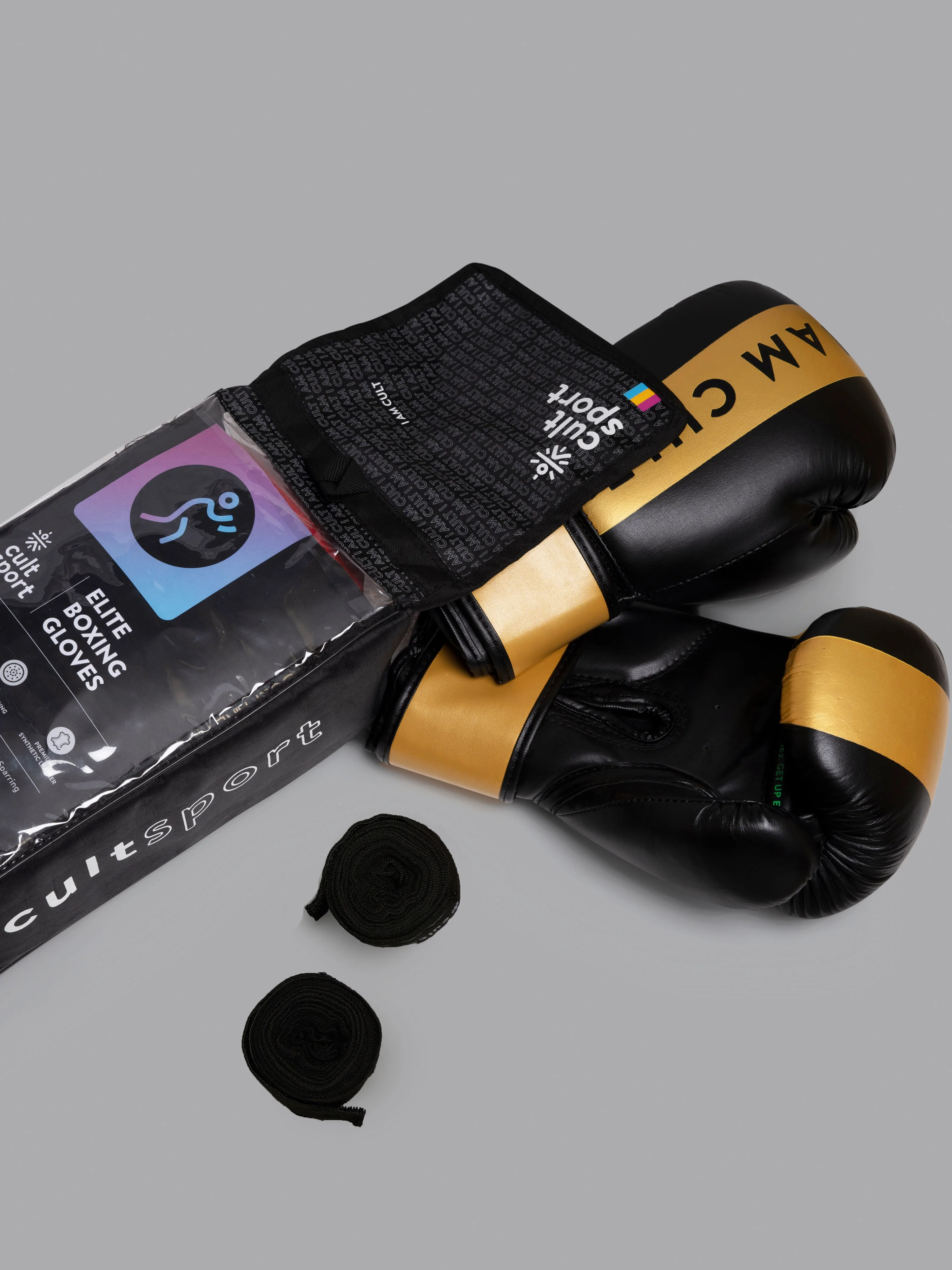 Combo Boxing Gloves with Handwraps - Image 2