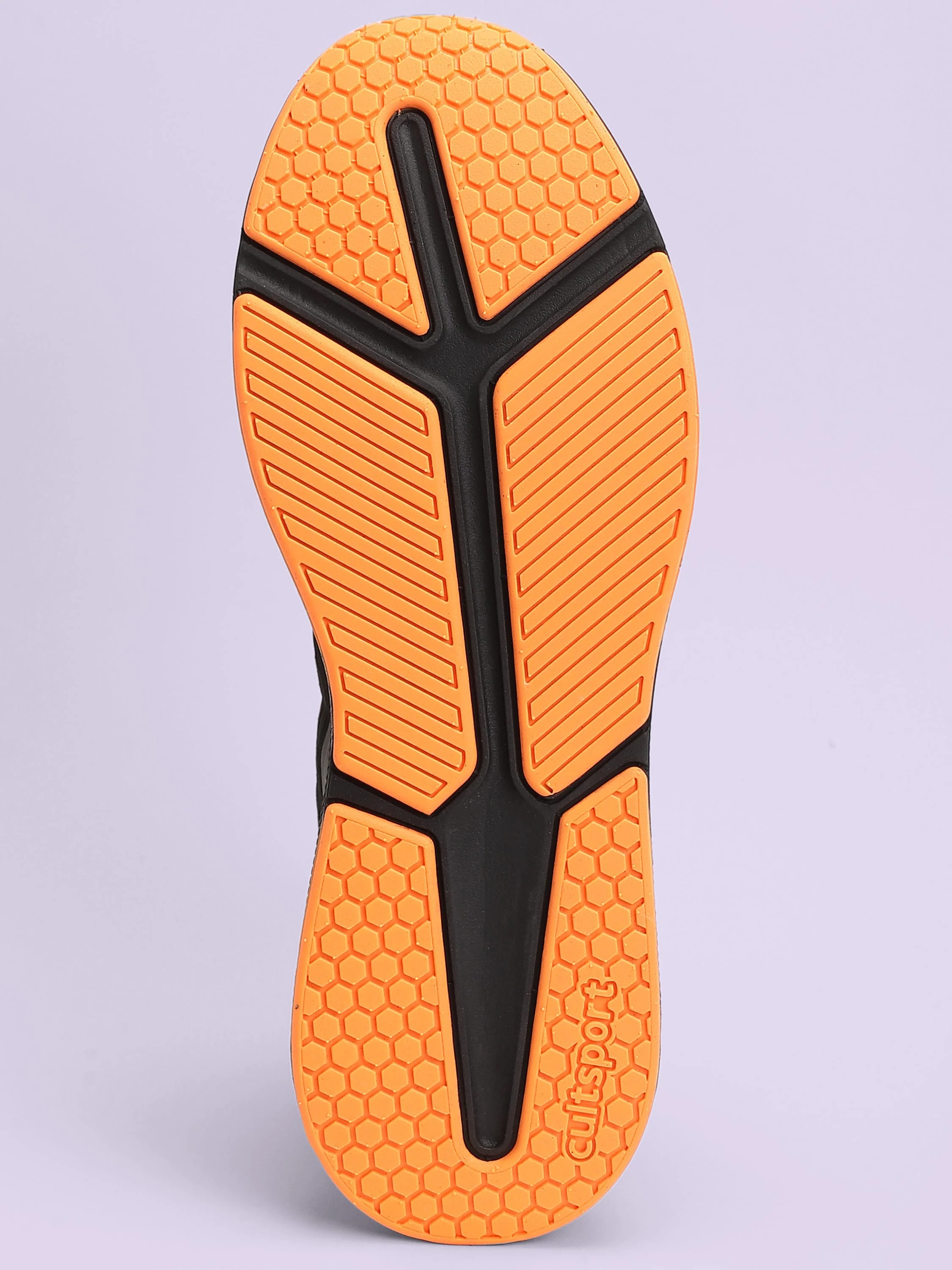 cult Comfort Men Running Shoes - Black/Orange - Image 11