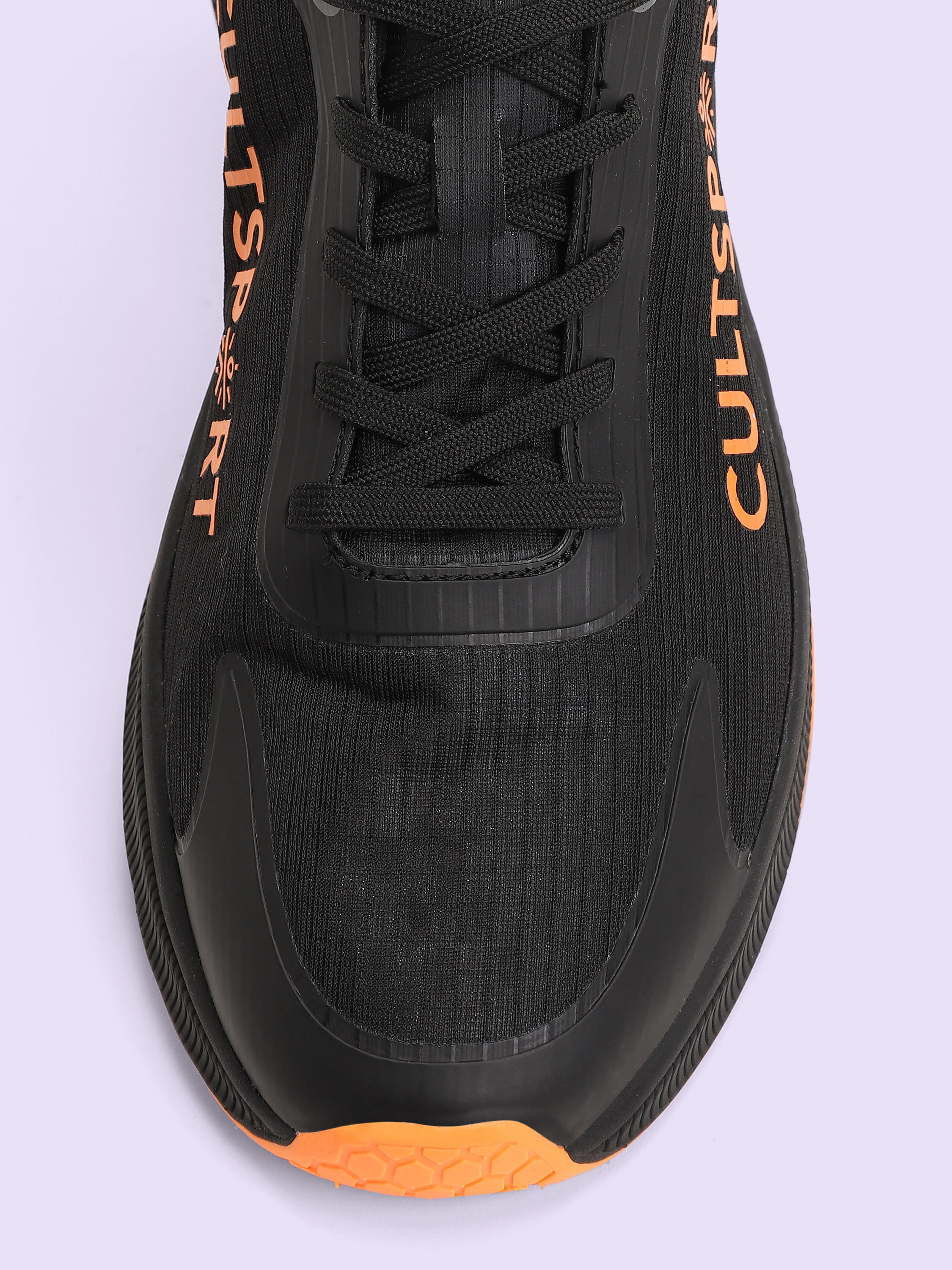 cult Comfort Men Running Shoes - Black/Orange - Image 8