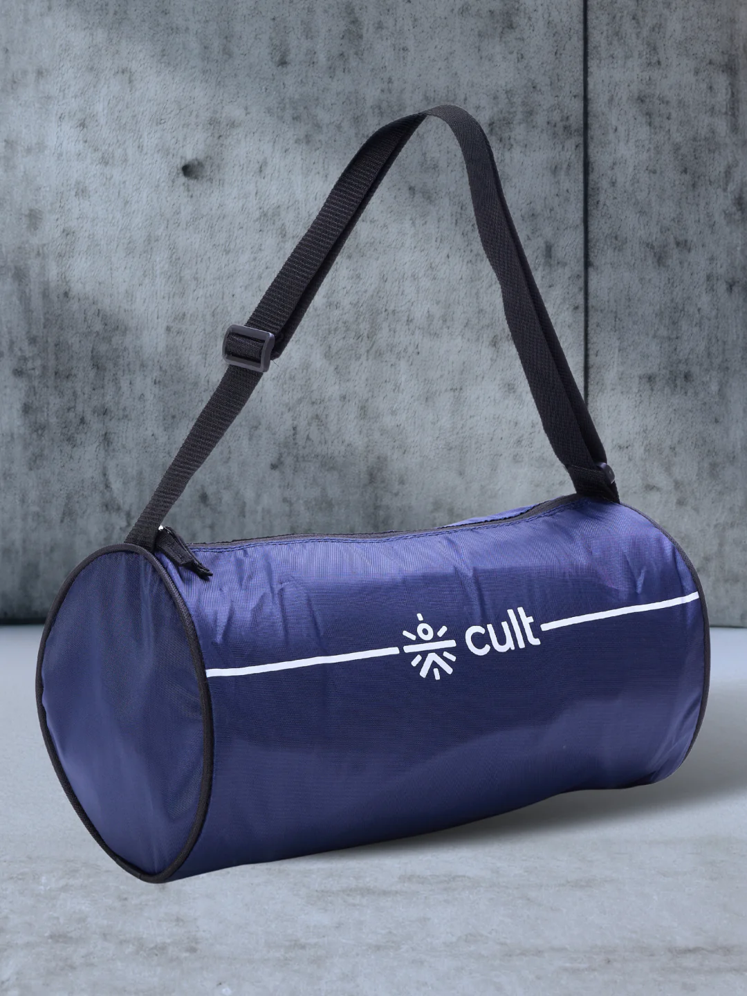 Compact 12L Gym Bag with Shoulder Strap Blue & 500ml Shaker Bottle with Mixer Ball Yellow - Image 3