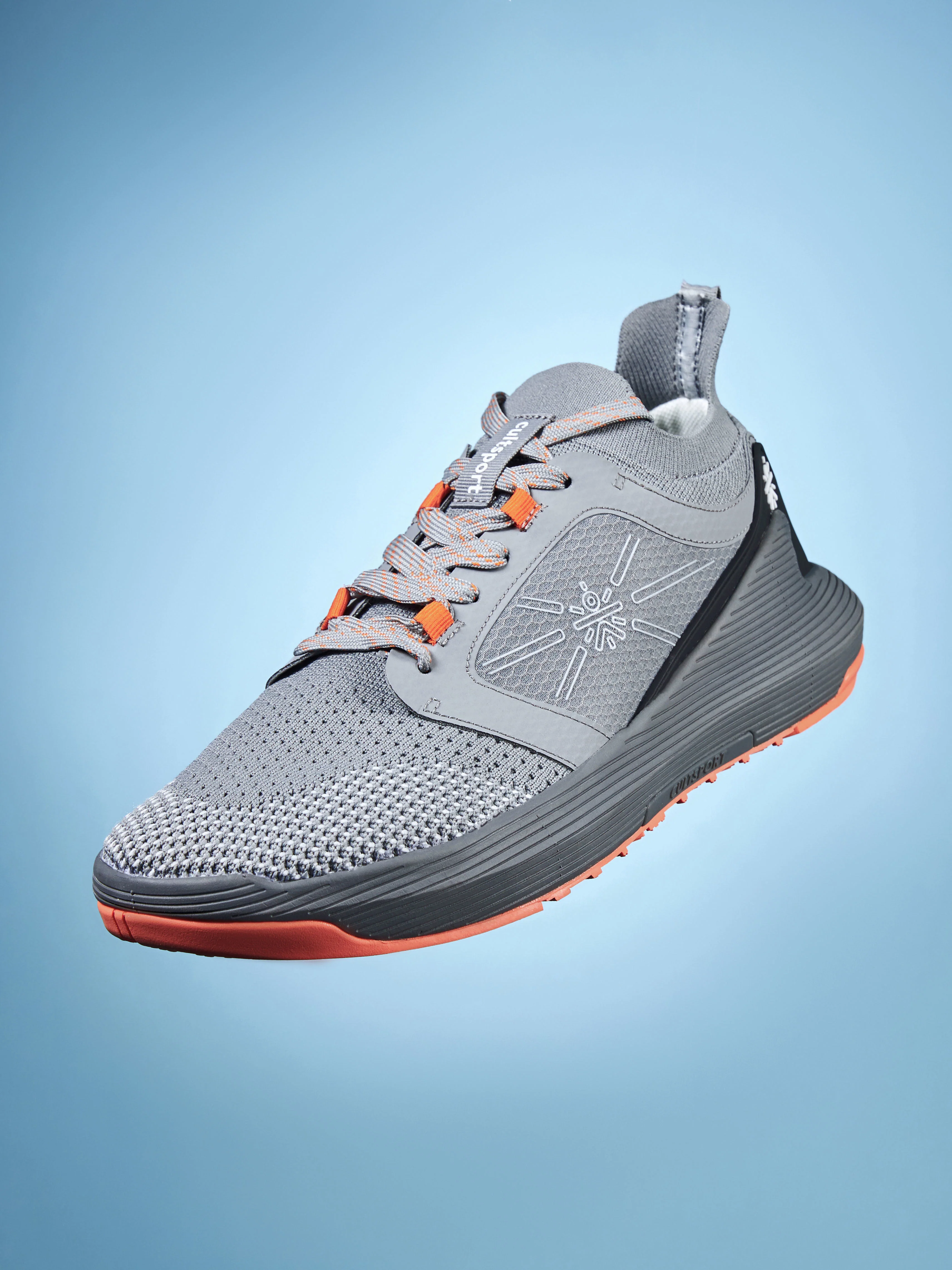 cult Crosstrain Men Training Shoes - Grey/ Orange - Image 4