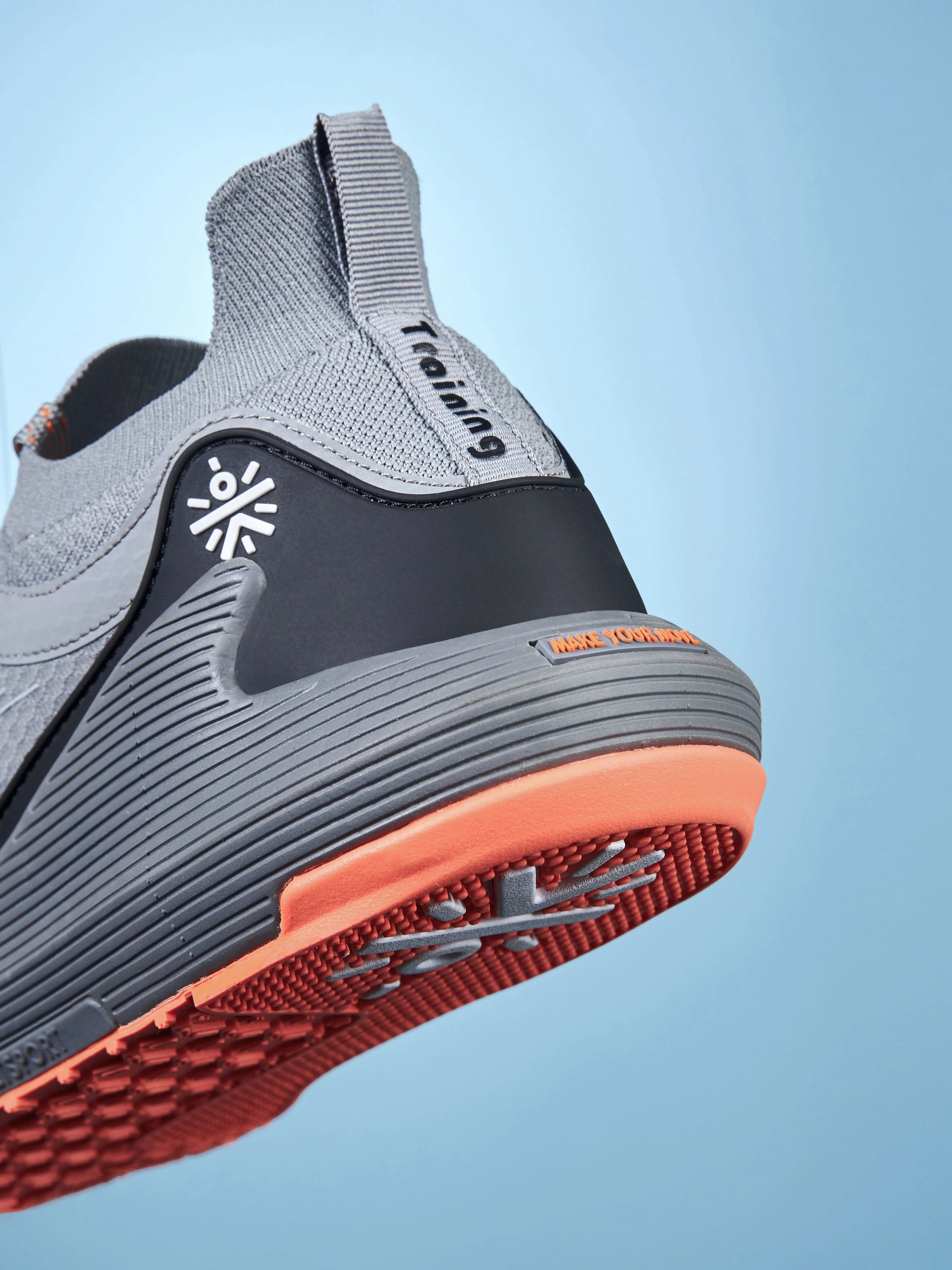 cult Crosstrain Men Training Shoes - Grey/ Orange - Image 7