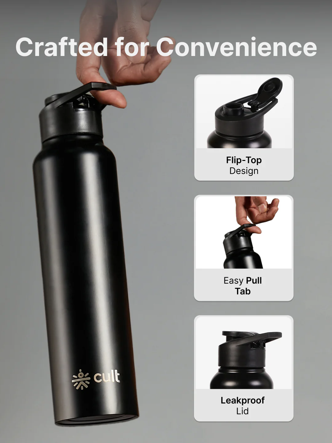 cult 35 L Duffle bag with steel bottle 1L - Image 5