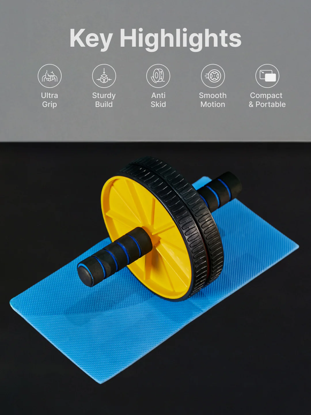 cult AB Roller with Knee Mat Anti Skid - Image 3