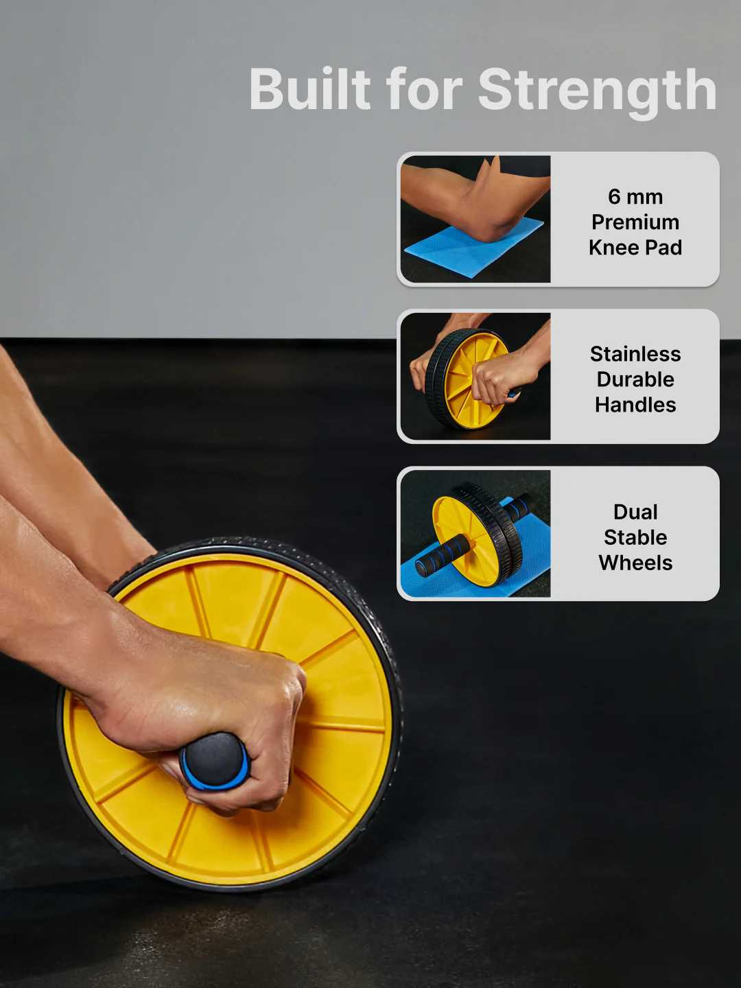 cult AB Roller with Knee Mat Anti Skid - Image 4