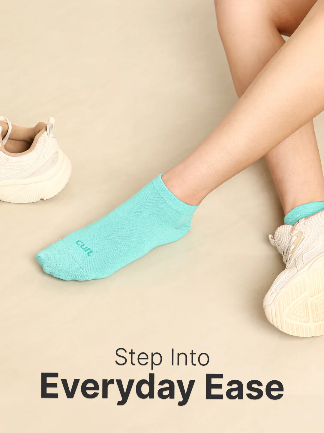 Casual Ankle Length Pack of 5 Powder Blue,Berry Red,Rusty,Grey & Black Solid Women's Socks - Image 2