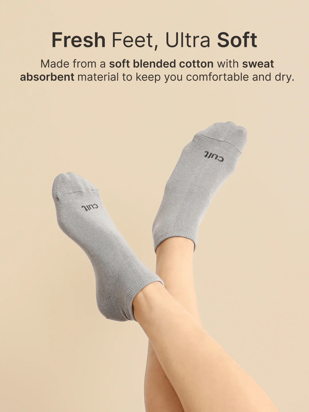 Casual Ankle Length Pack of 5 Powder Blue,Berry Red,Rusty,Grey & Black Solid Women's Socks - Image 4