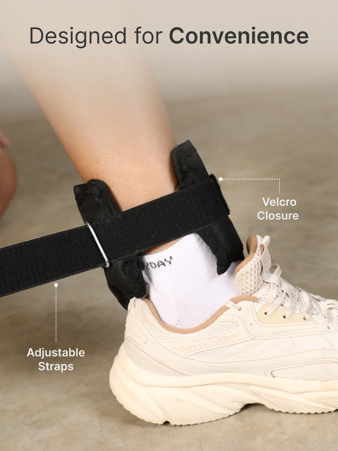 cult Ankle Weight Black Pair of 2 (0.5 kg each) - Image 5