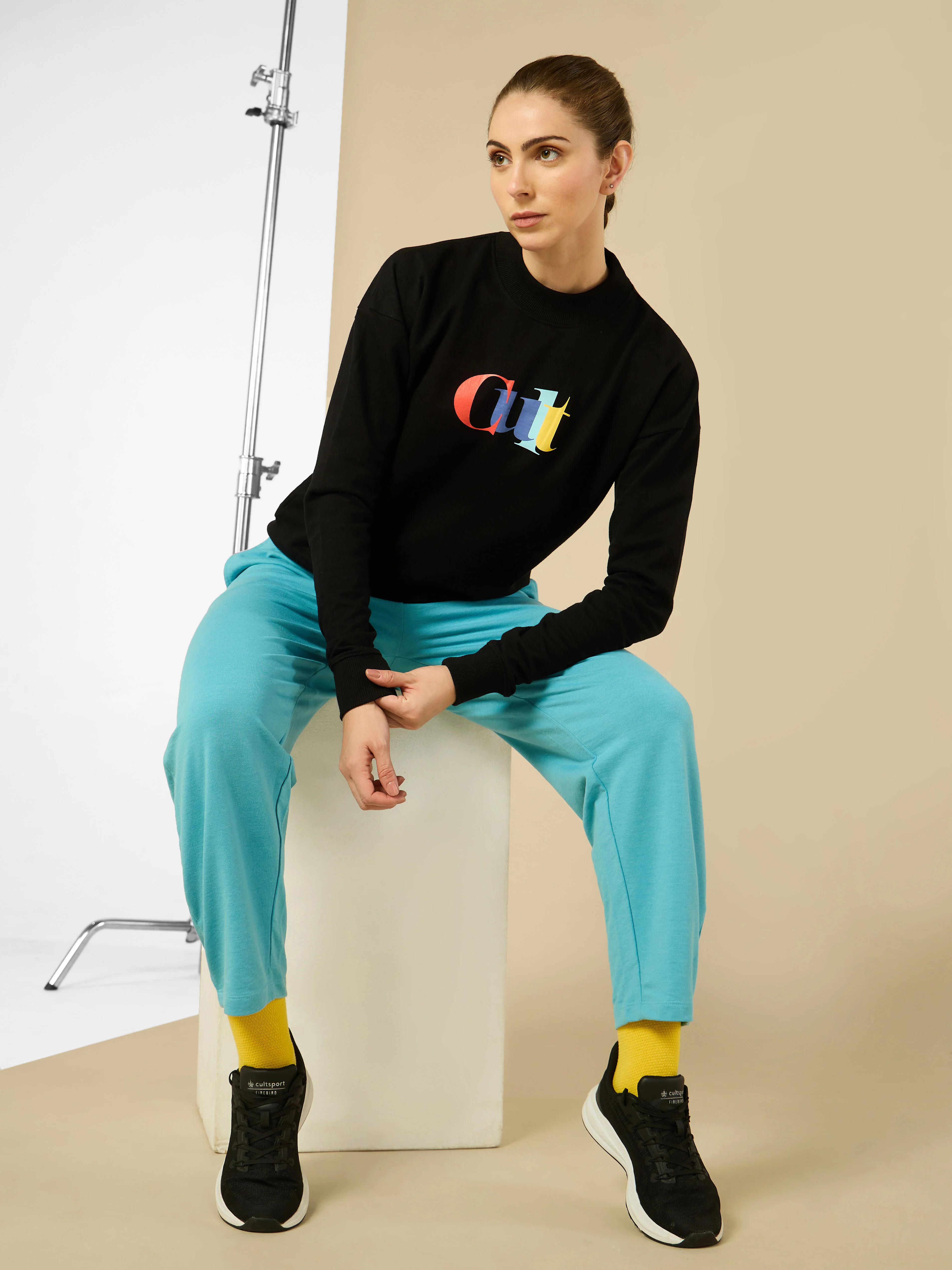 Cult Brand Carrier Black Sweatshirt - Image 2