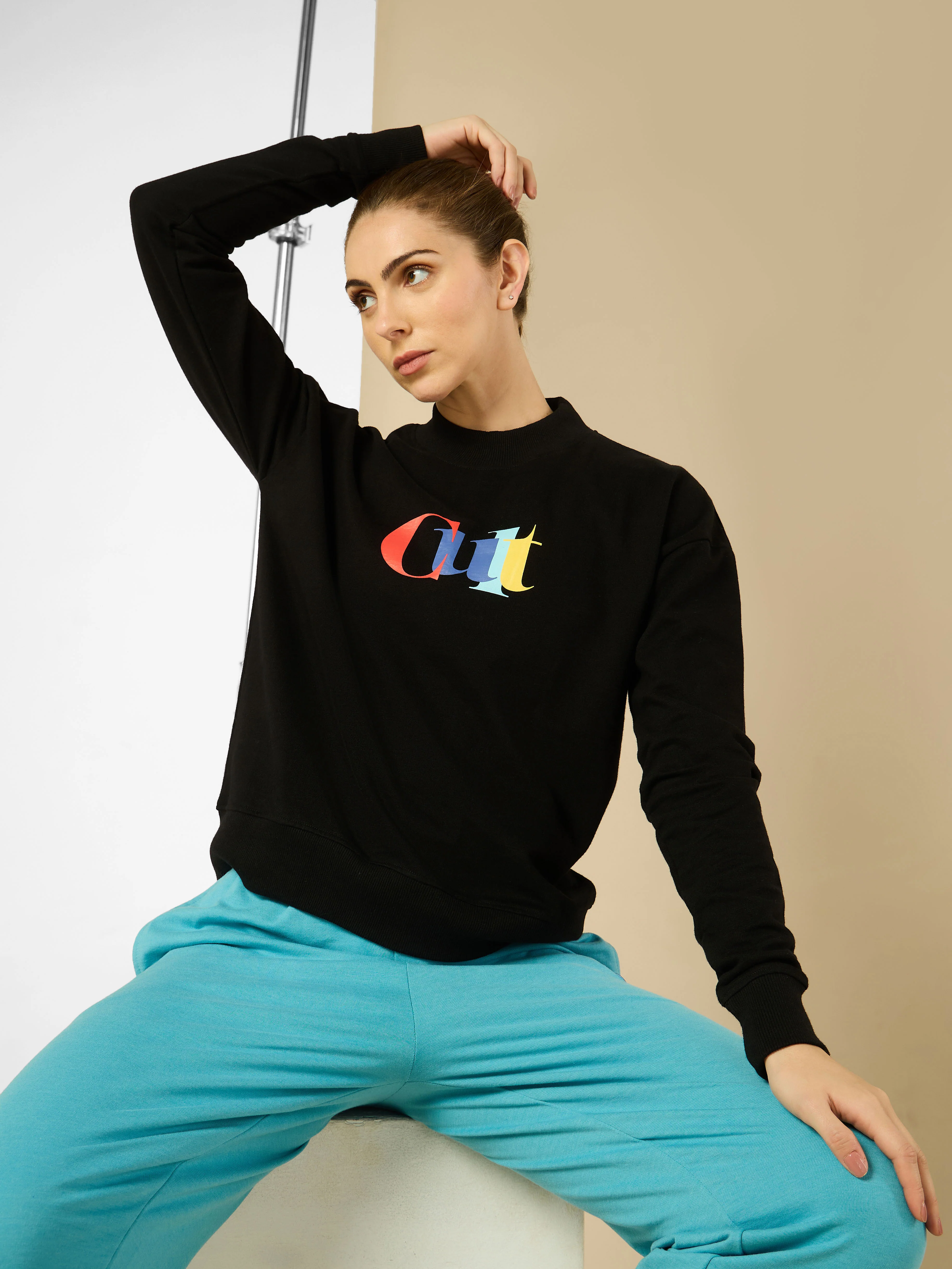 Cult Brand Carrier Black Sweatshirt - Image 3