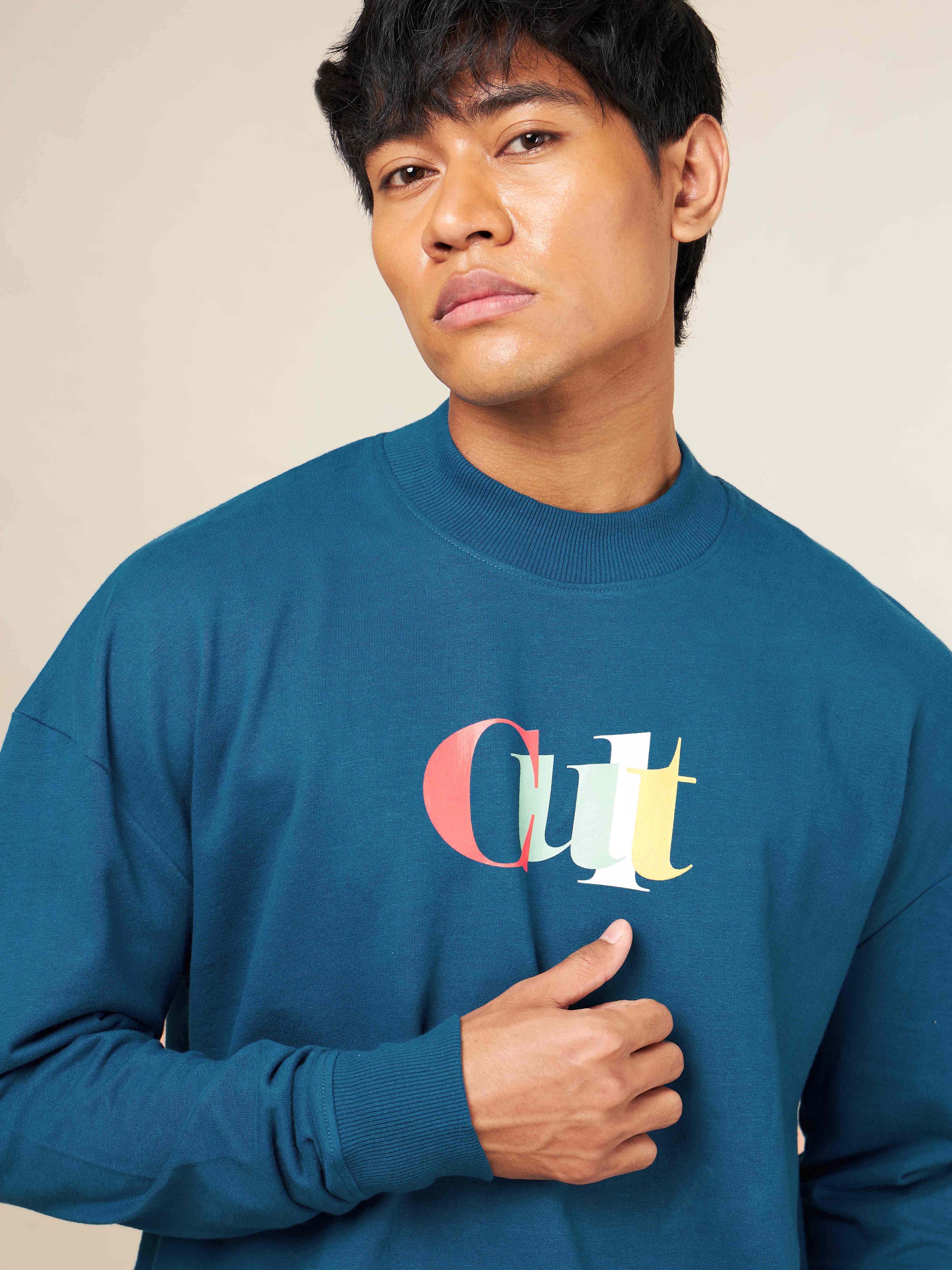 Cult Brand Carrier Blue Sweatshirt - Image 14
