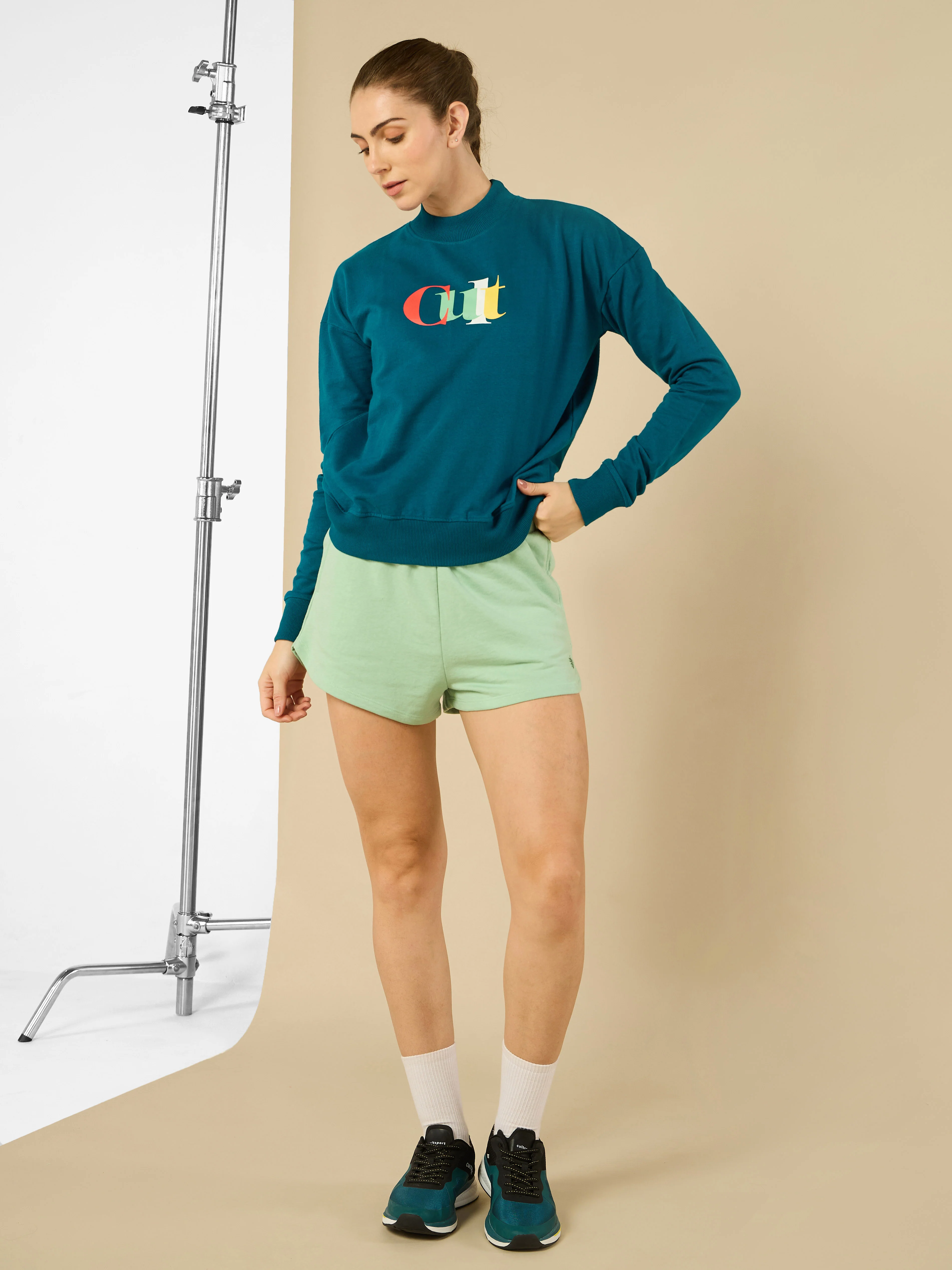 Cult Brand Carrier Blue Sweatshirt - Image 2