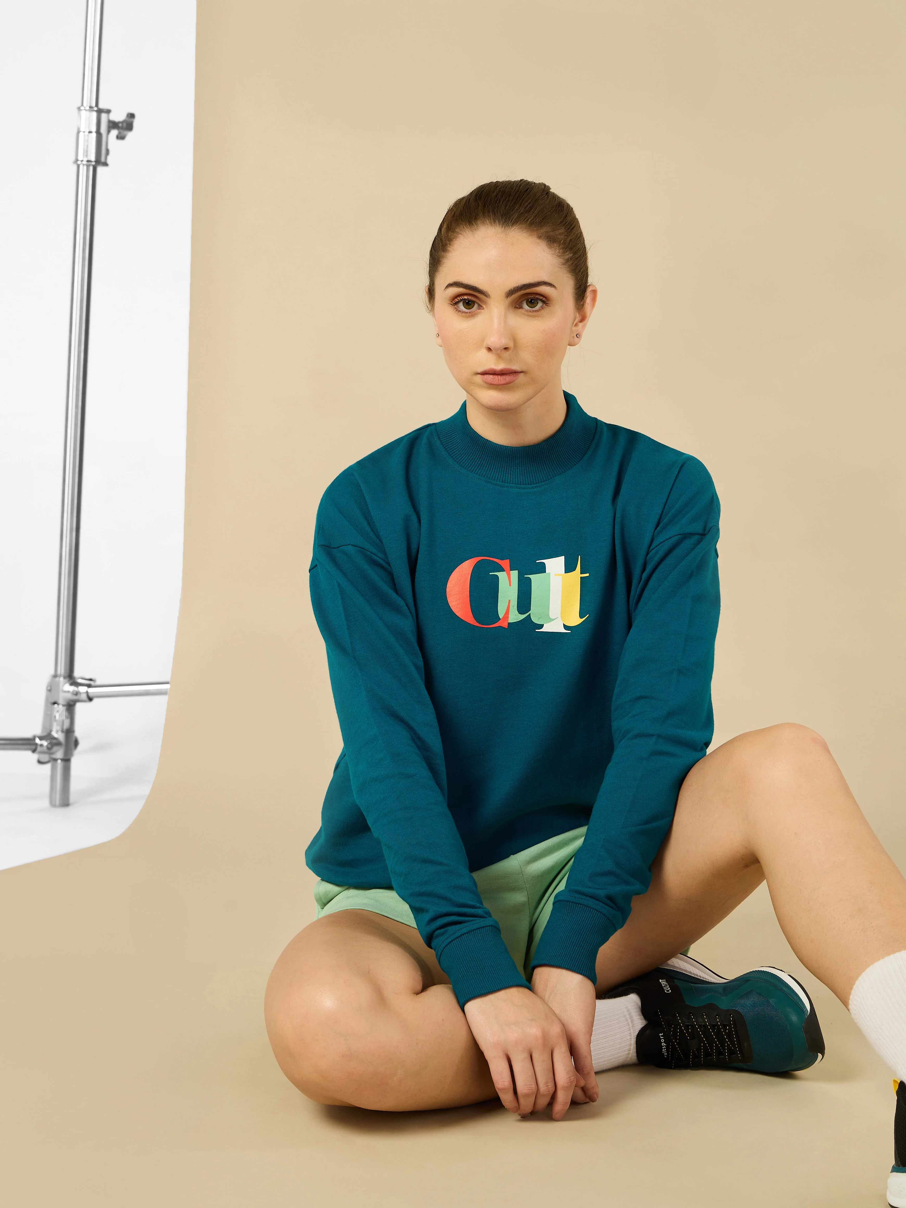 Cult Brand Carrier Blue Sweatshirt - Image 3