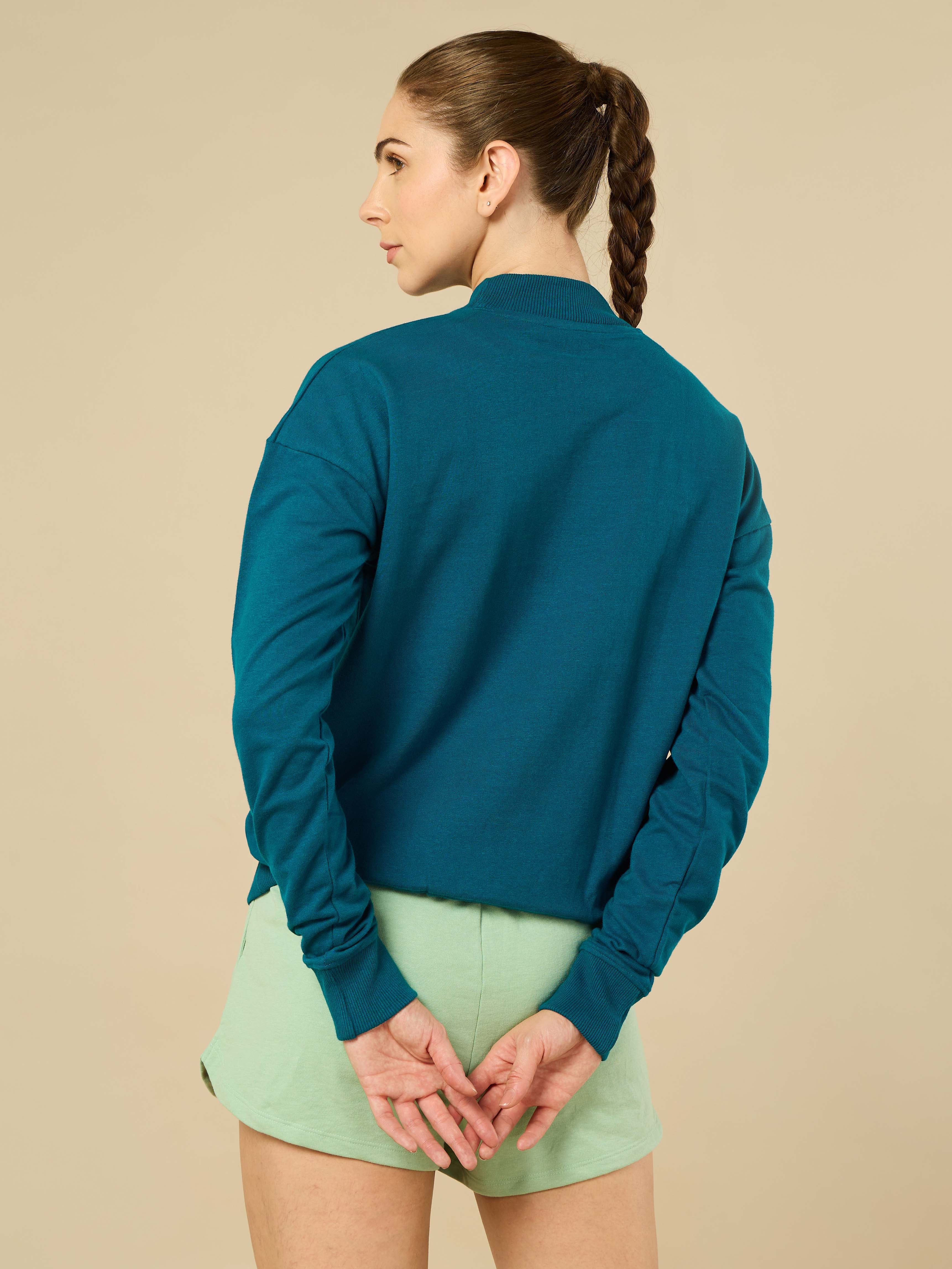 Cult Brand Carrier Blue Sweatshirt - Image 5