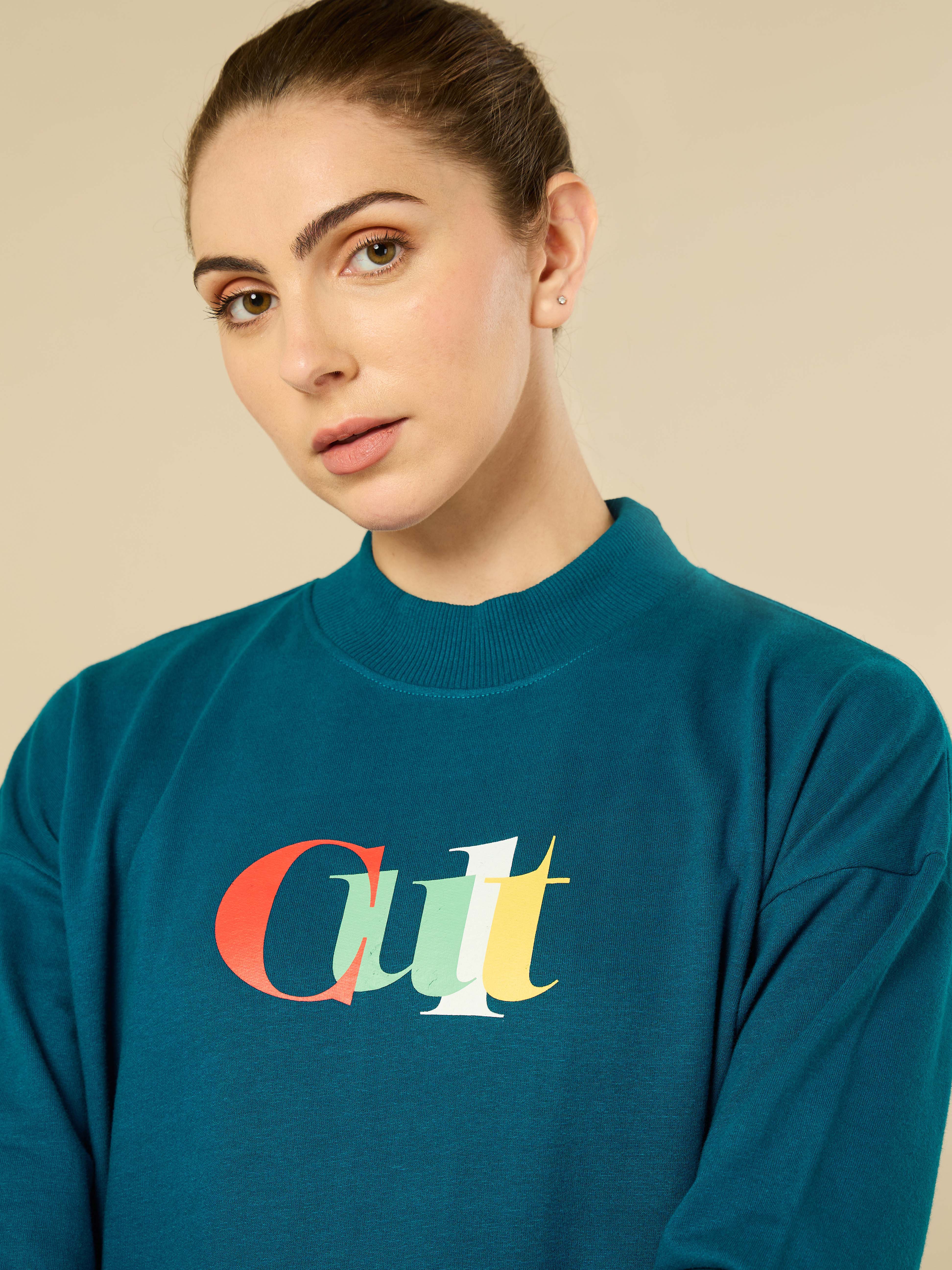 Cult Brand Carrier Blue Sweatshirt - Image 6