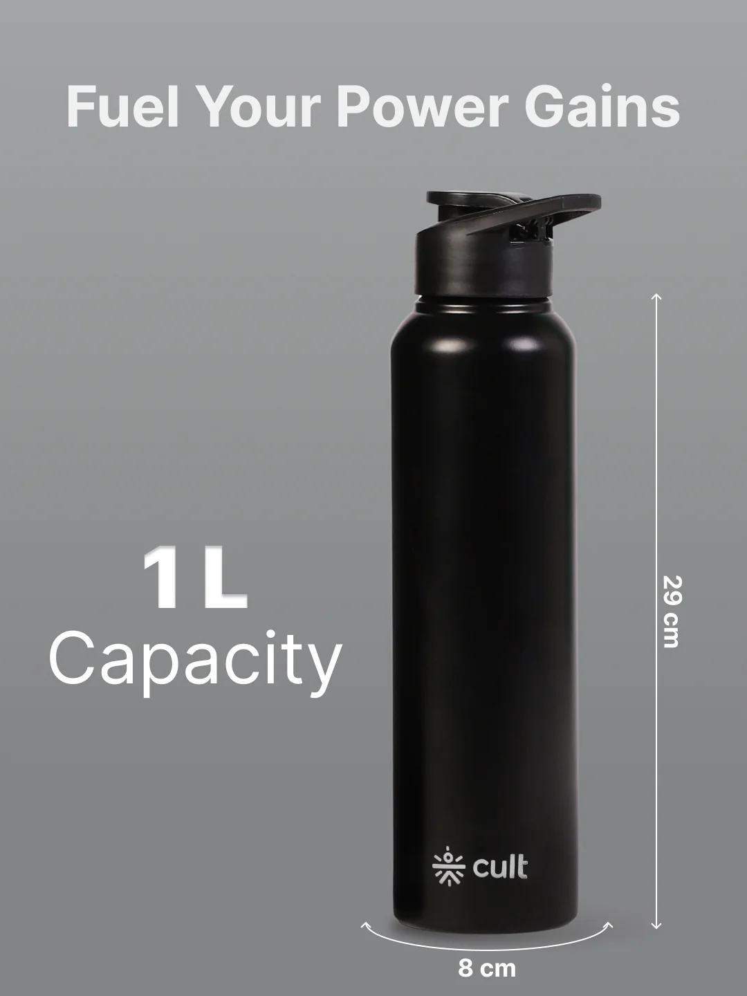 Cult Combo Backpack 35L with steel Bottle 1L - Image 6