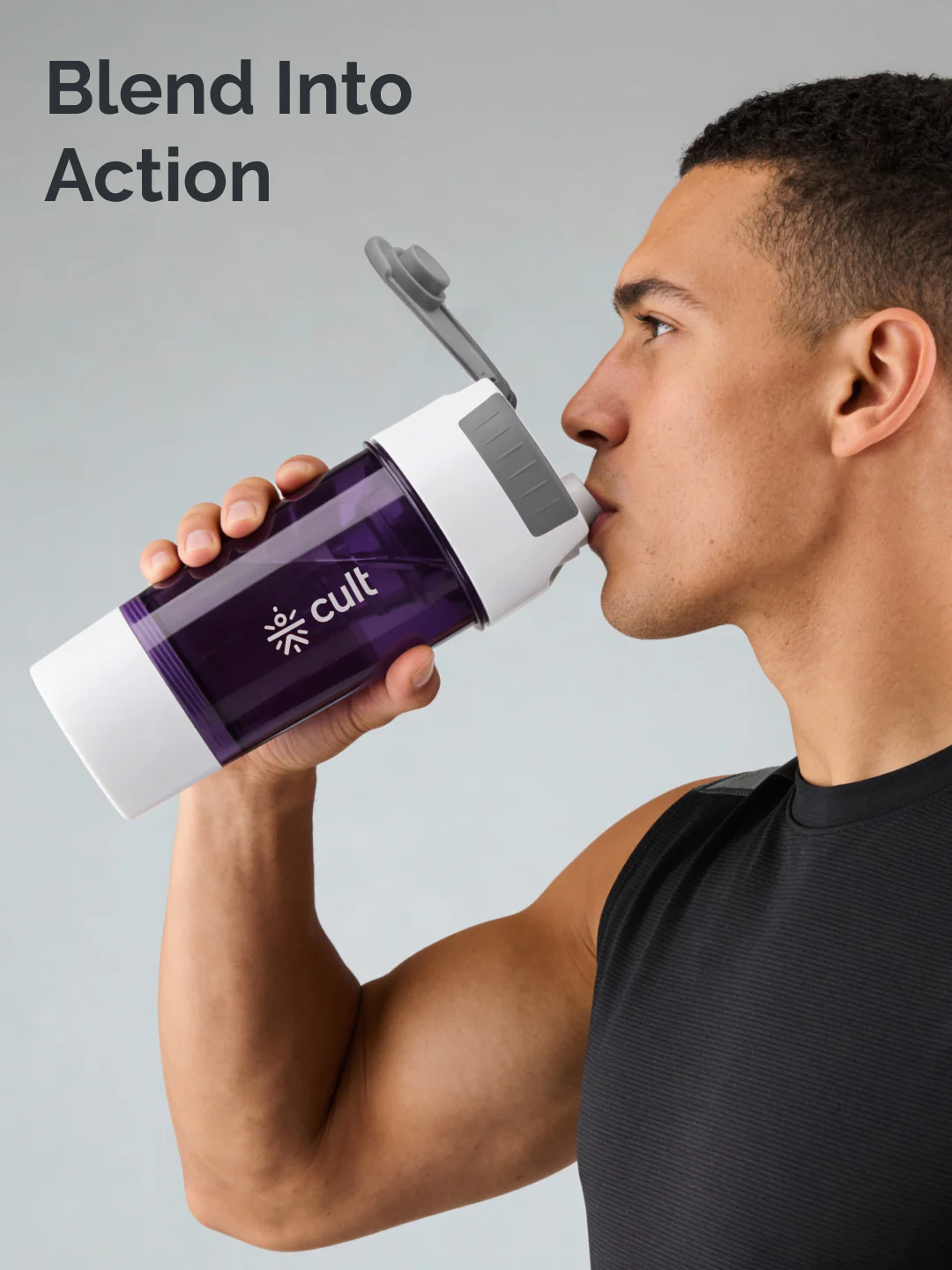 cult Cyclone Shaker 500 ML Purple - Image 2