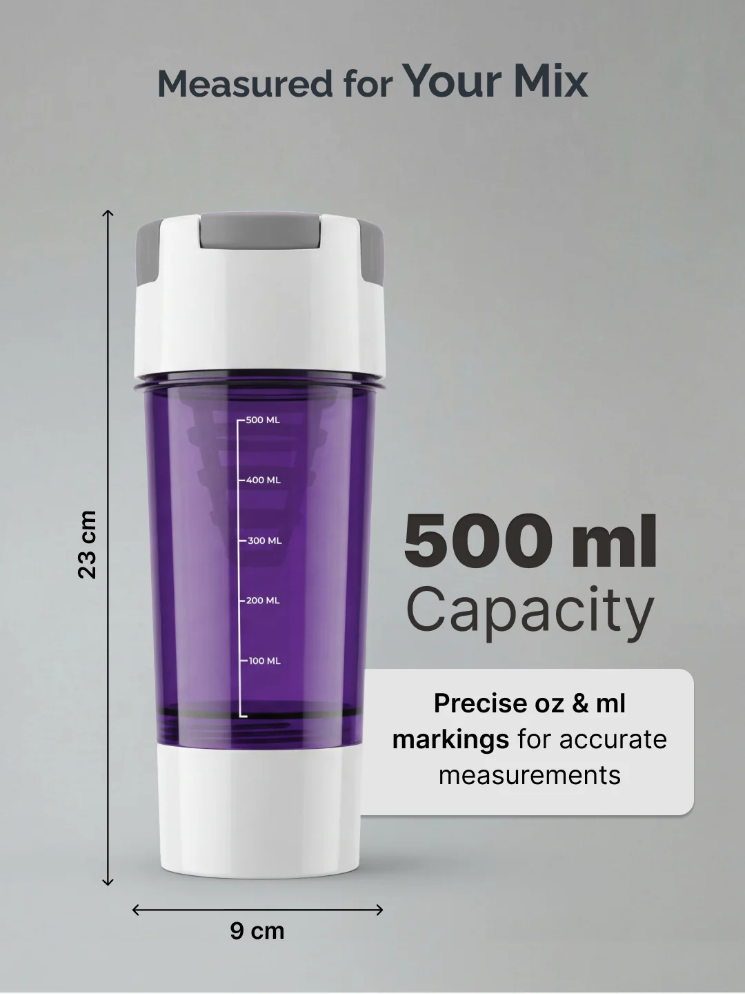 cult Cyclone Shaker 500 ML Purple - Image 6