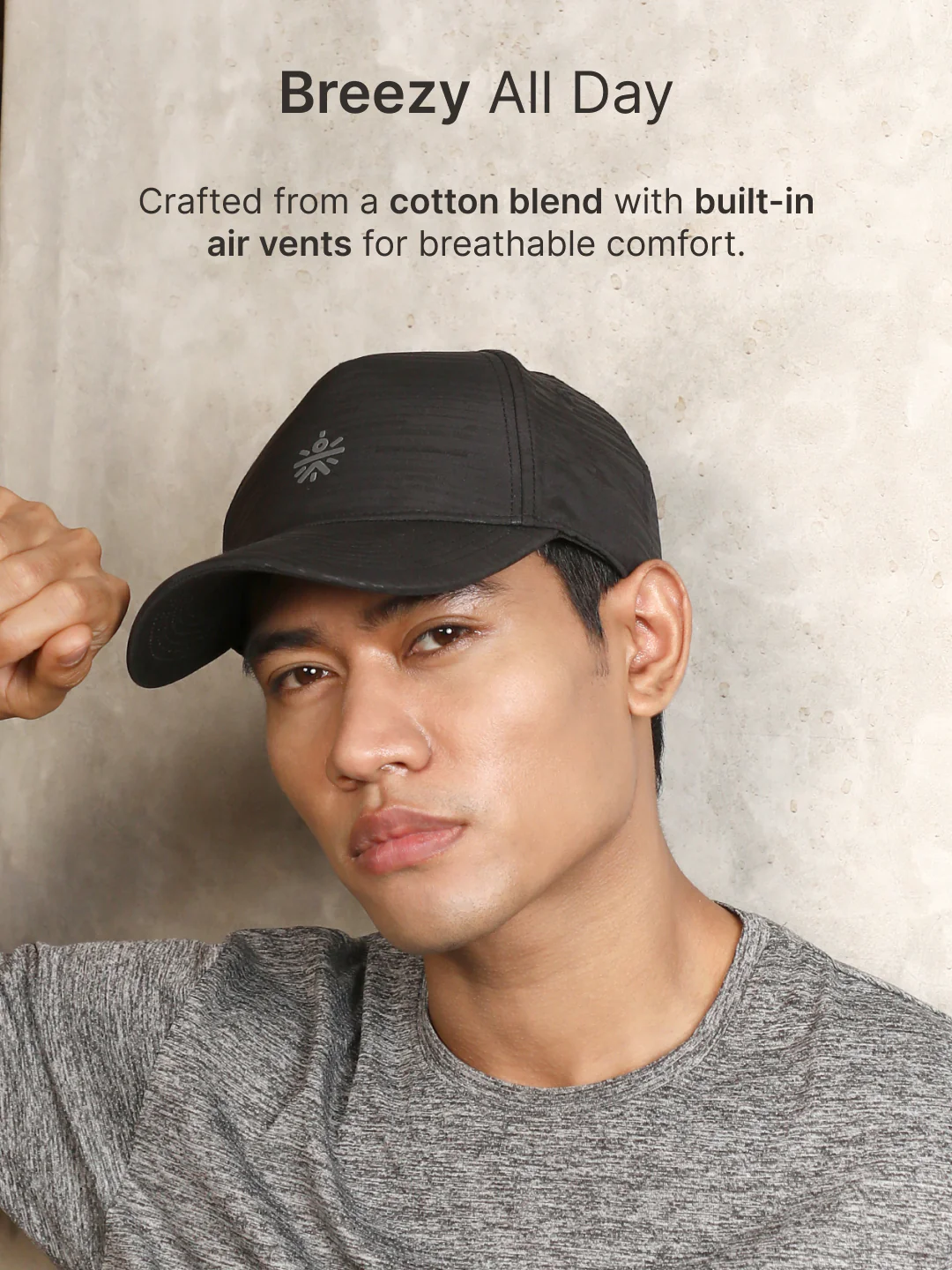 cult Embossing Cap Black - Image 4