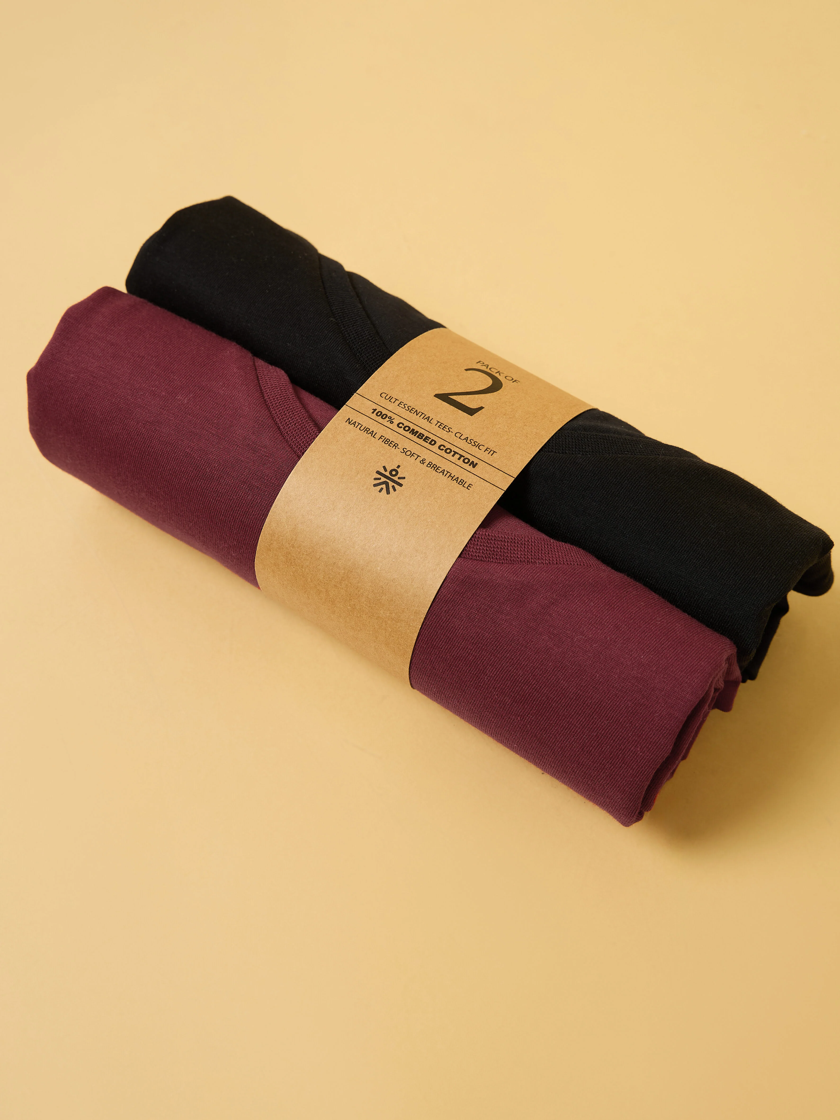 Cult Essential Cotton Pack of 2 T-shirts - Image 4