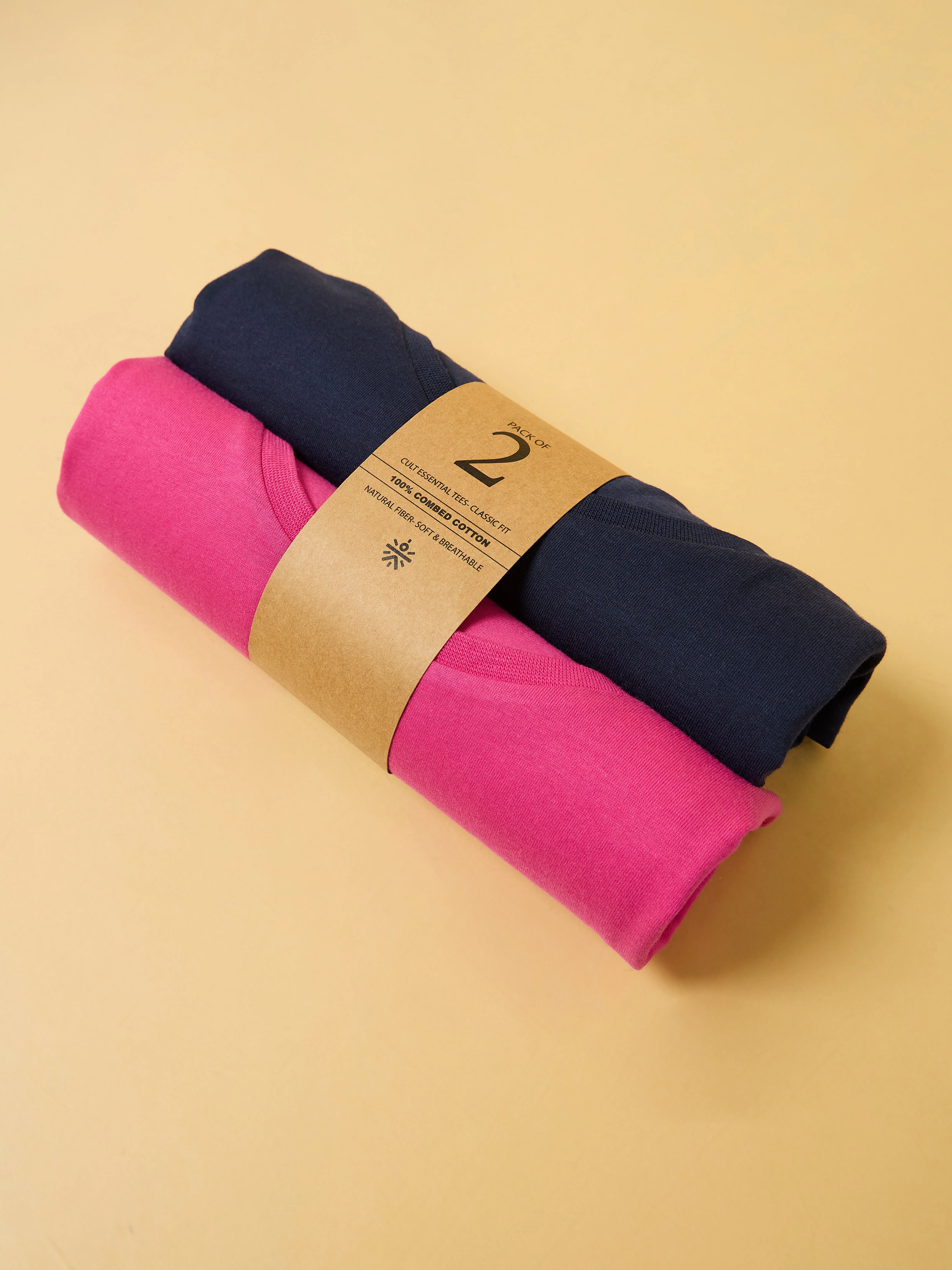 Cult Essential Cotton Pack of 2 T-shirts - Image 4