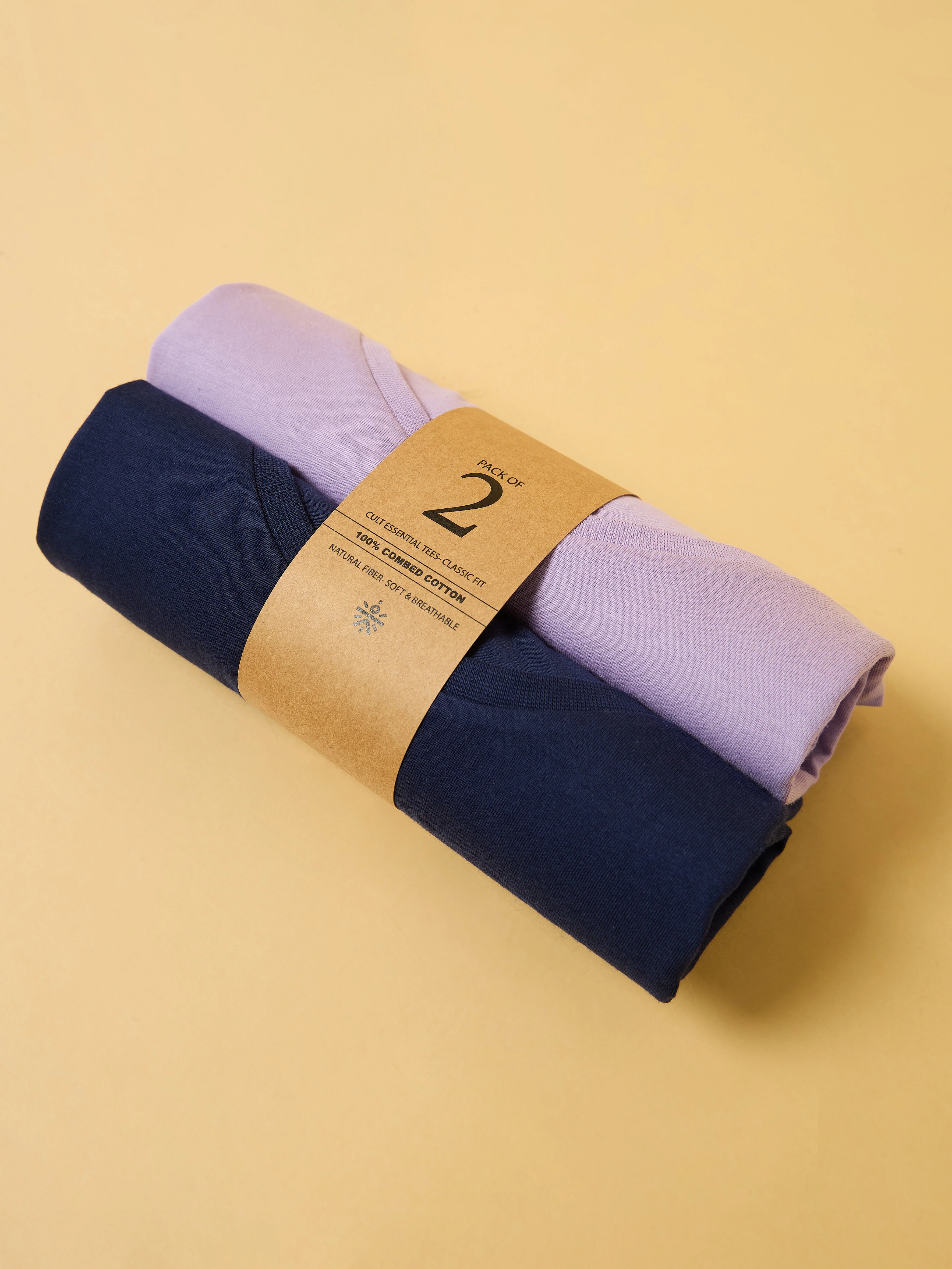 Cult Essential Cotton Pack of 2 T-shirts - Image 4