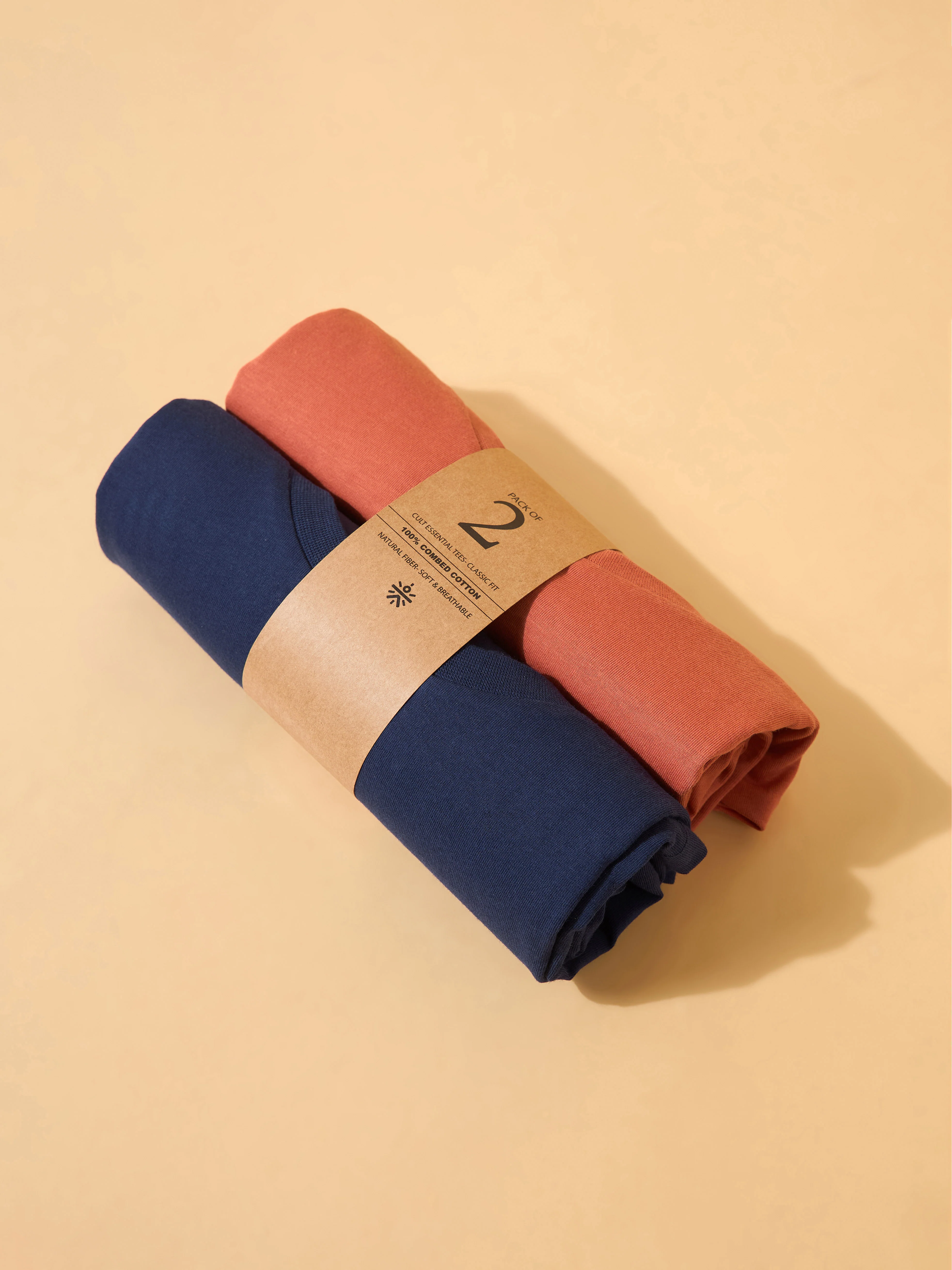 Cult Essential Cotton Pack of 2 T-shirts - Image 4