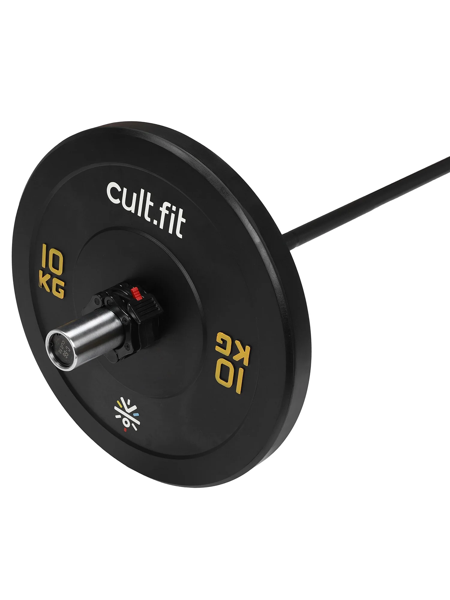cult.fit Bumper Plate - 10 KG x 2 Pcs - Image 5