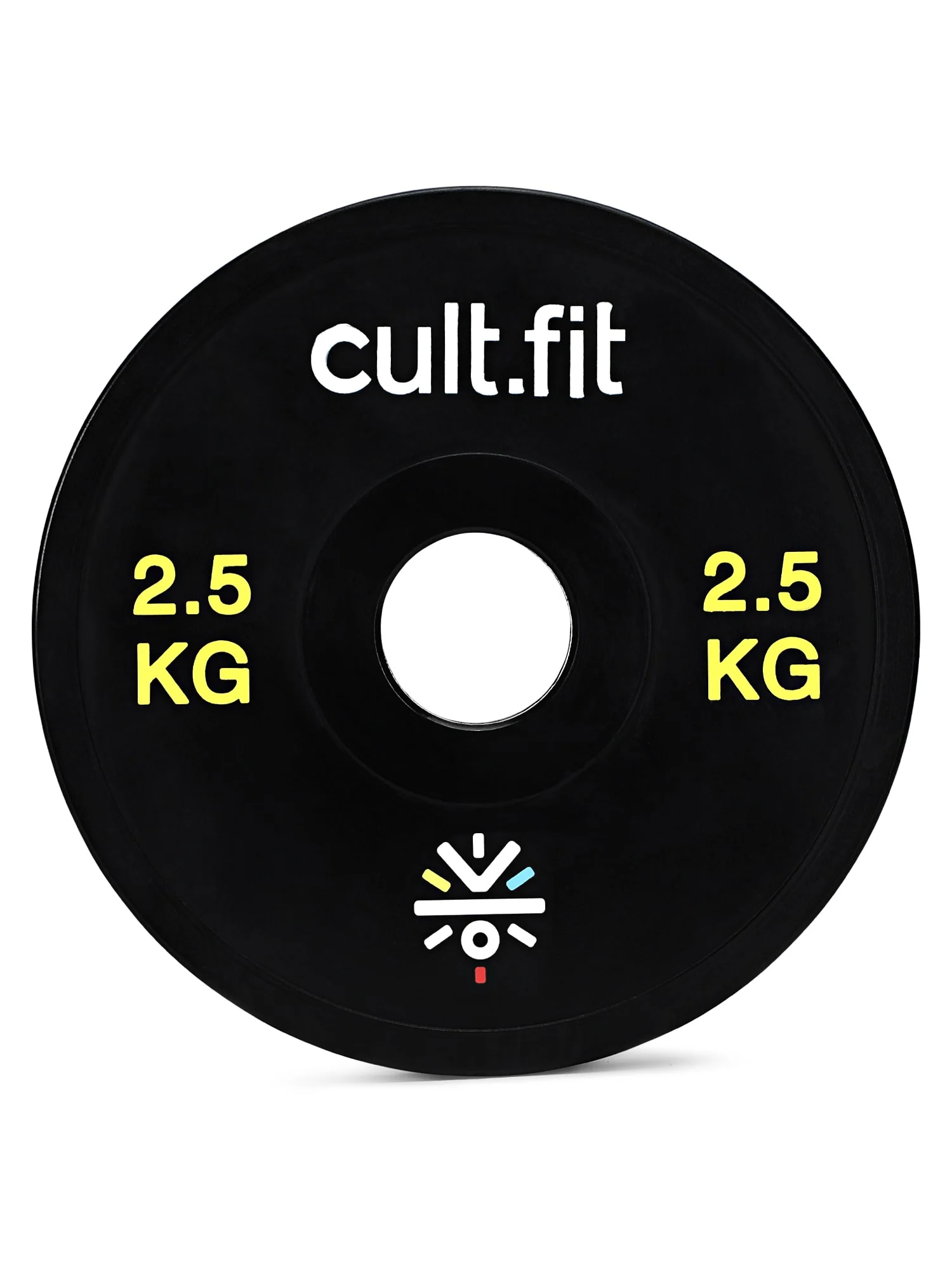 cult.fit Bumper Plate - 2.5 KG x 4 Pcs - Image 2