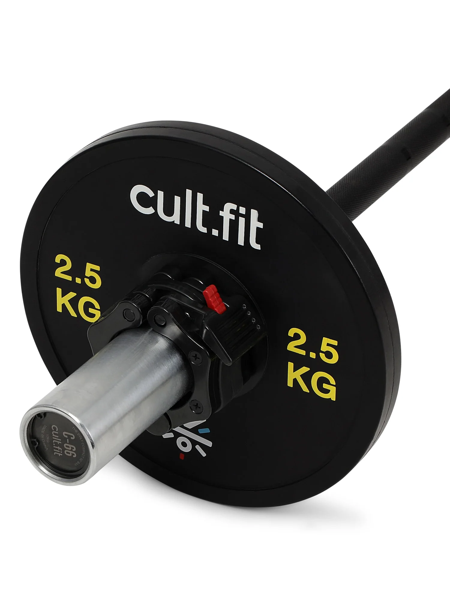 cult.fit Bumper Plate - 2.5 KG x 4 Pcs - Image 4