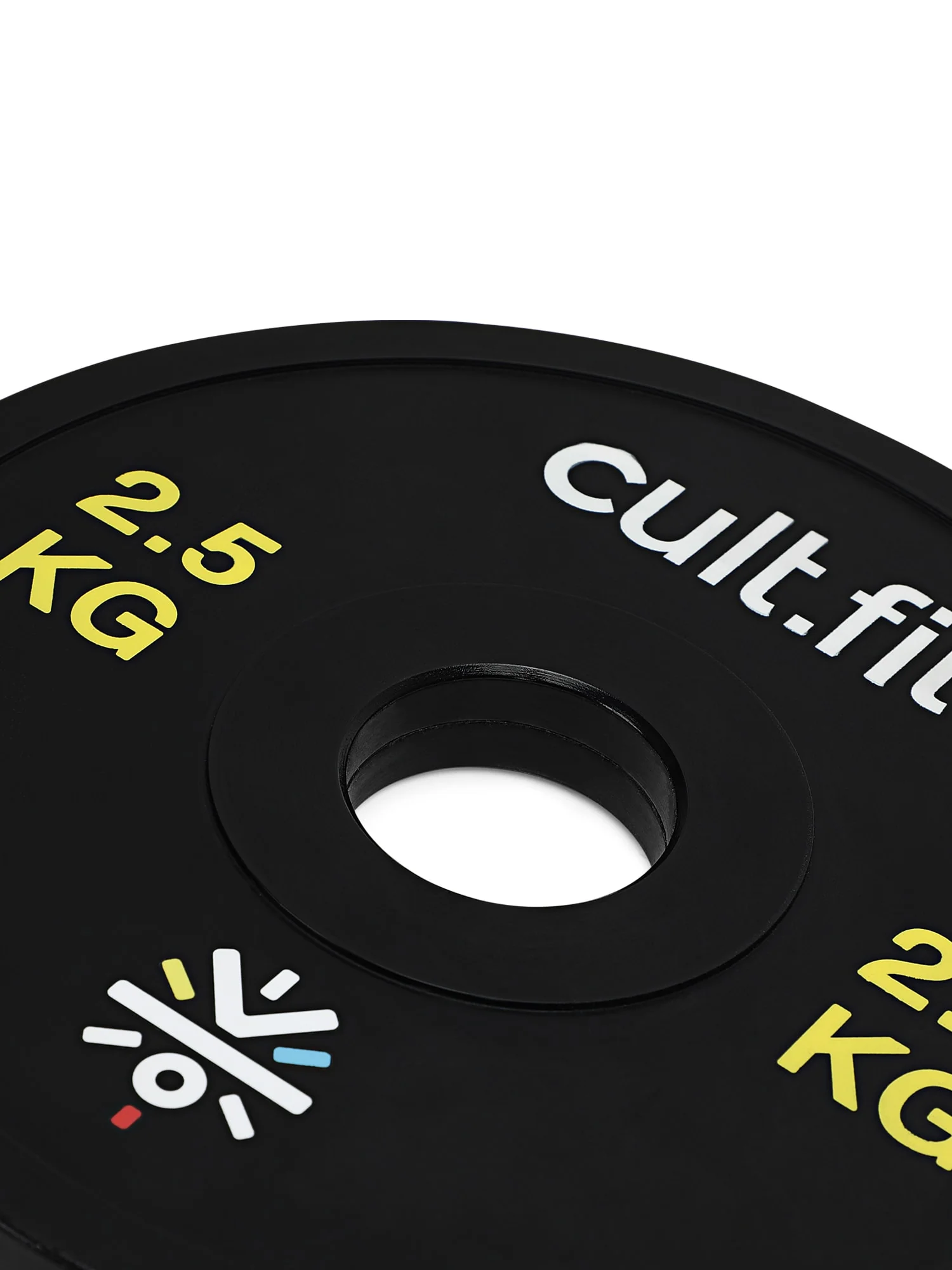 cult.fit Bumper Plate - 2.5 KG x 4 Pcs - Image 5