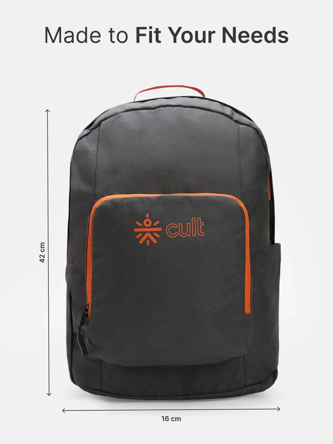 cult Foldable Backpack  25L Grey - Image 7