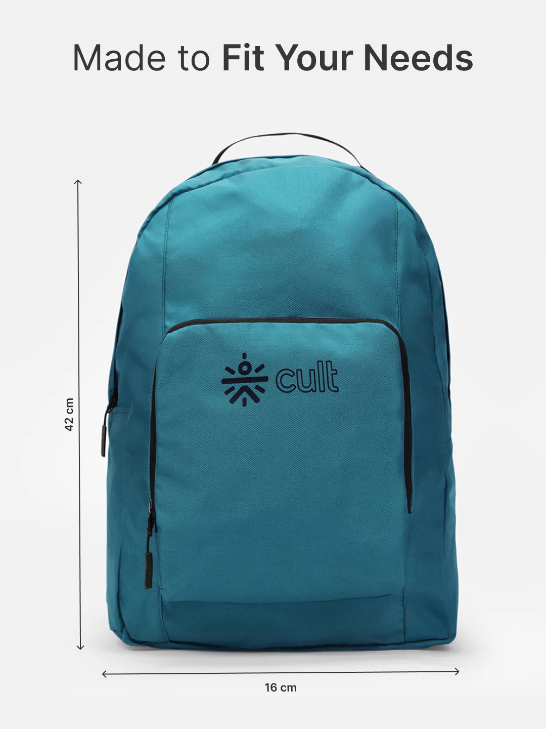 cult Foldable Backpack  25L Teal - Image 7