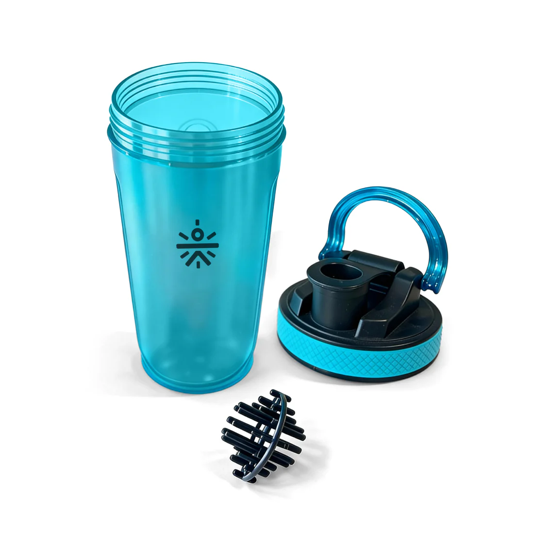 CULT FrostBlend Shaker Bottle 500 ml, BPA-Free Leak-Proof Multipurpose Shaker for Protein & Gym Blue - Image 10