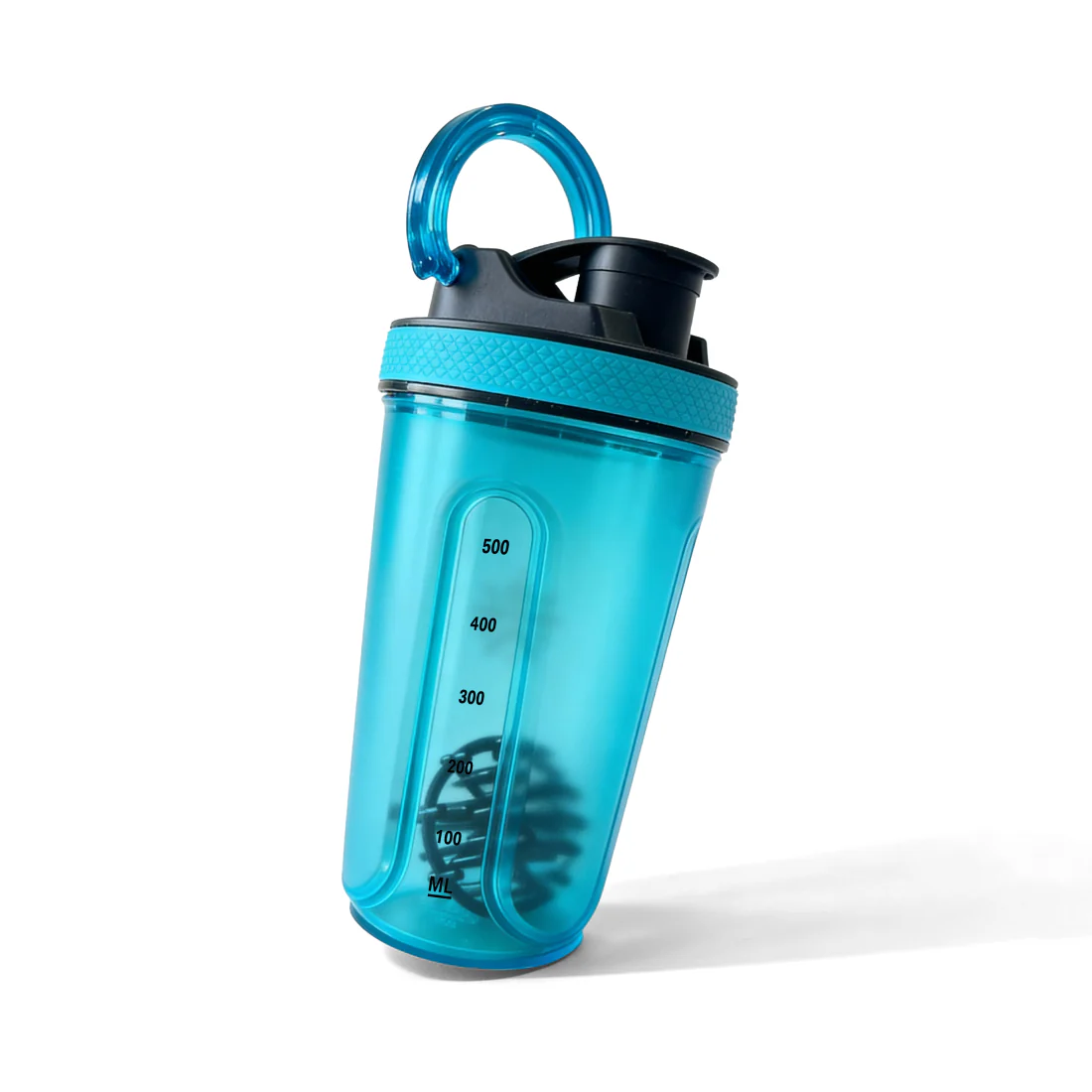 CULT FrostBlend Shaker Bottle 500 ml, BPA-Free Leak-Proof Multipurpose Shaker for Protein & Gym Blue - Image 9
