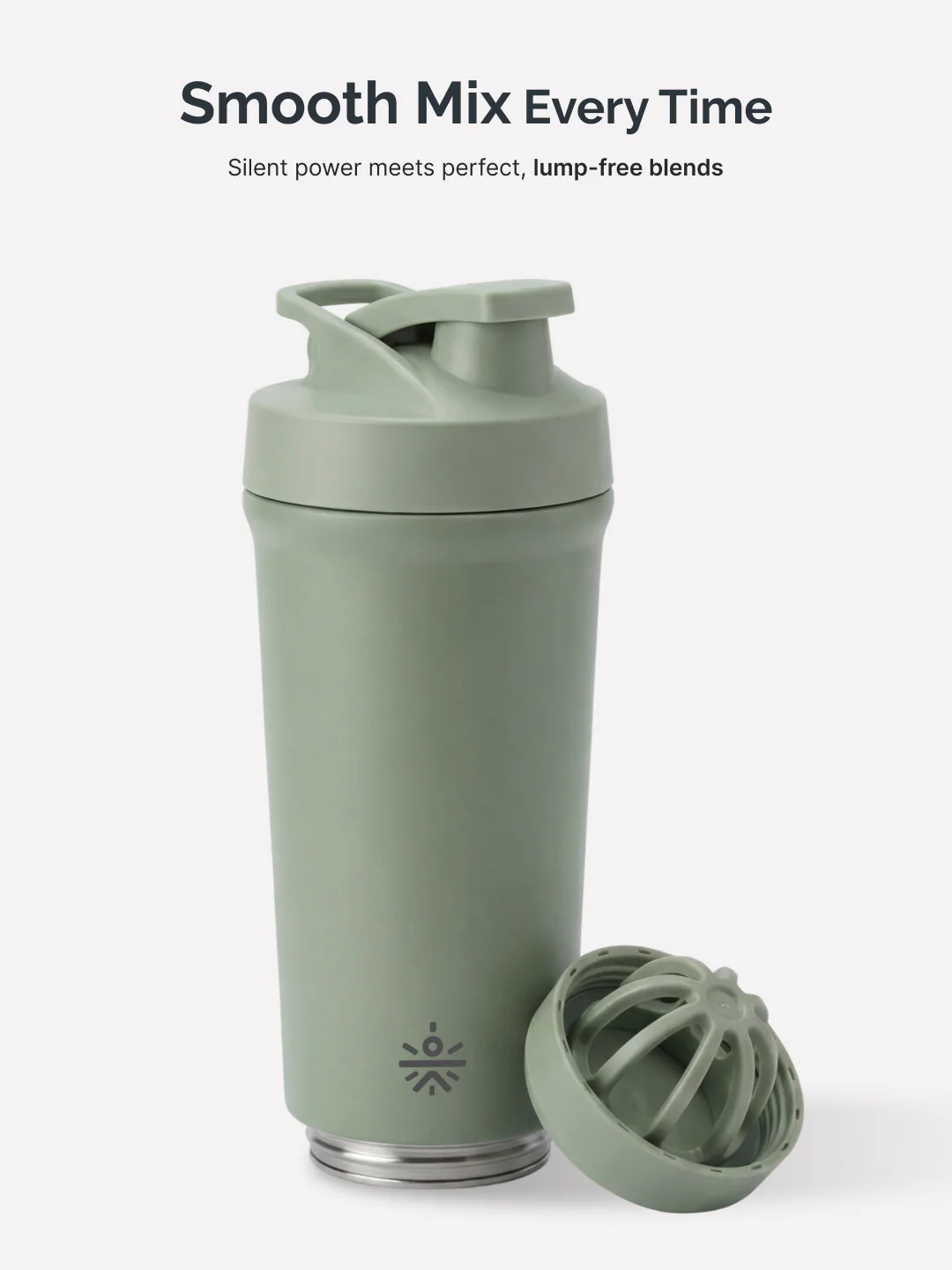 Cult Green Steel Shaker Bottle 700 ml with Bottom Opener – Leakproof & Built for Performance - Image 5