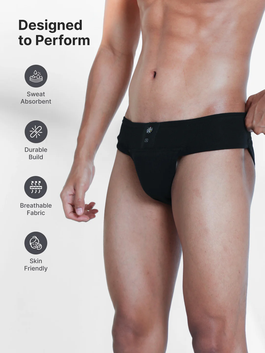 cult Gym Support Men - Black - Image 3