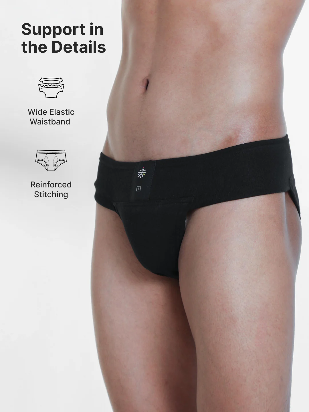cult Gym Support Men - Black - Image 5