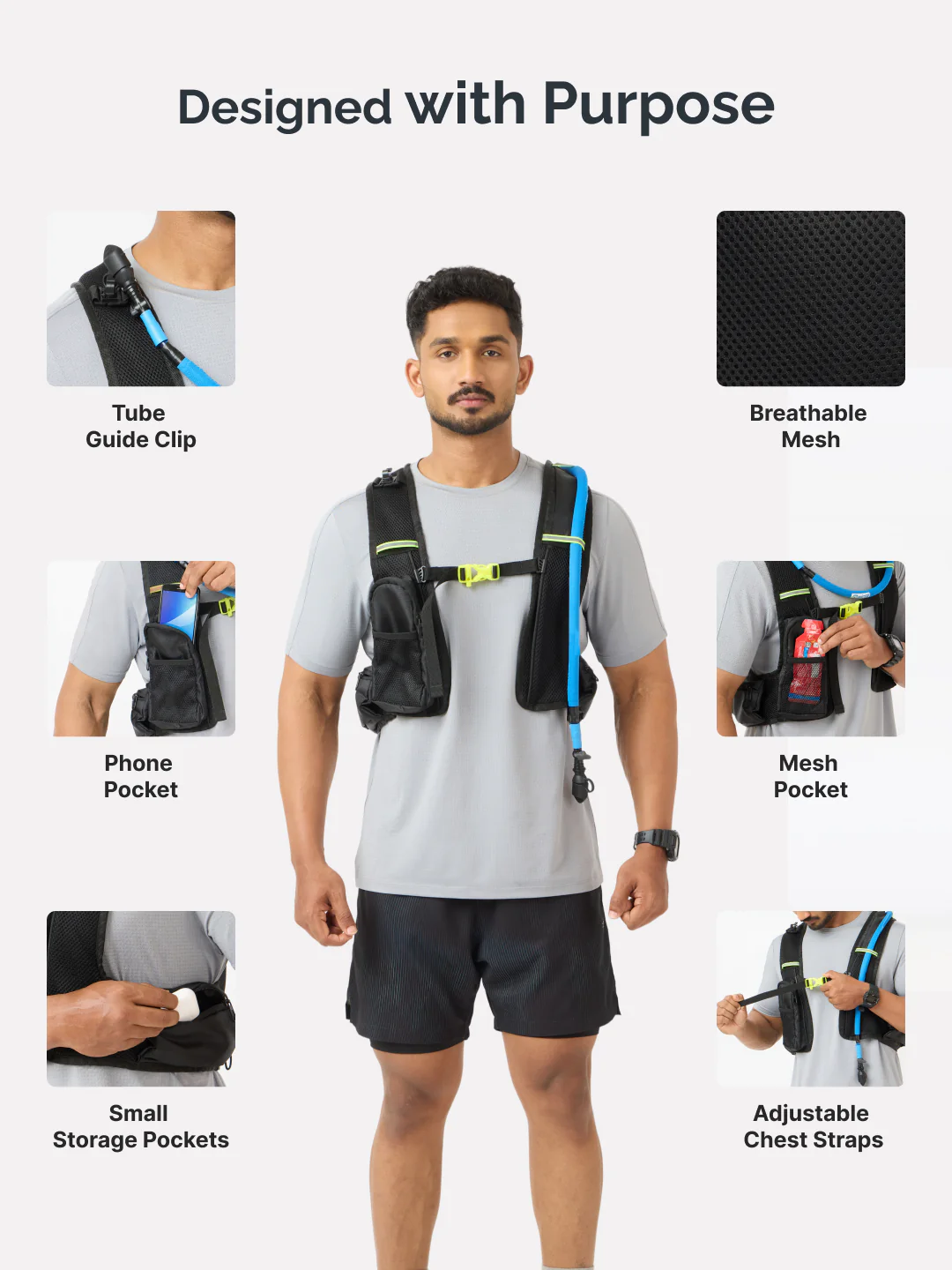 Cult Hydration Bag with 2L Water Pouch - Image 4