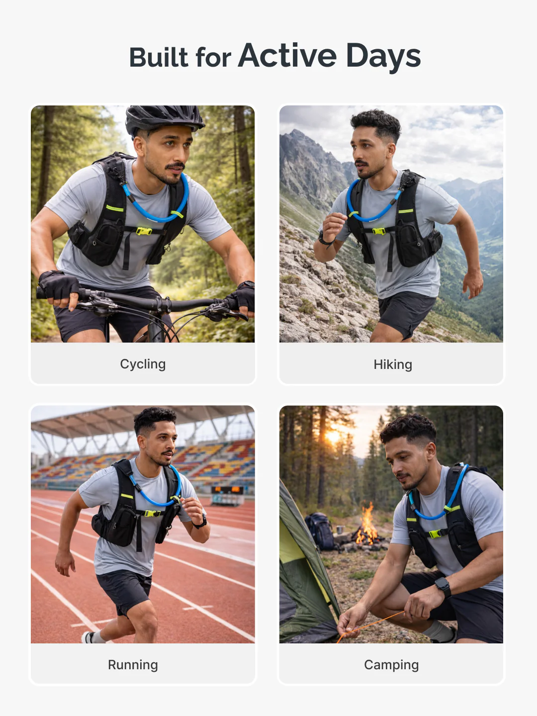 Cult Hydration Bag with 2L Water Pouch - Image 8