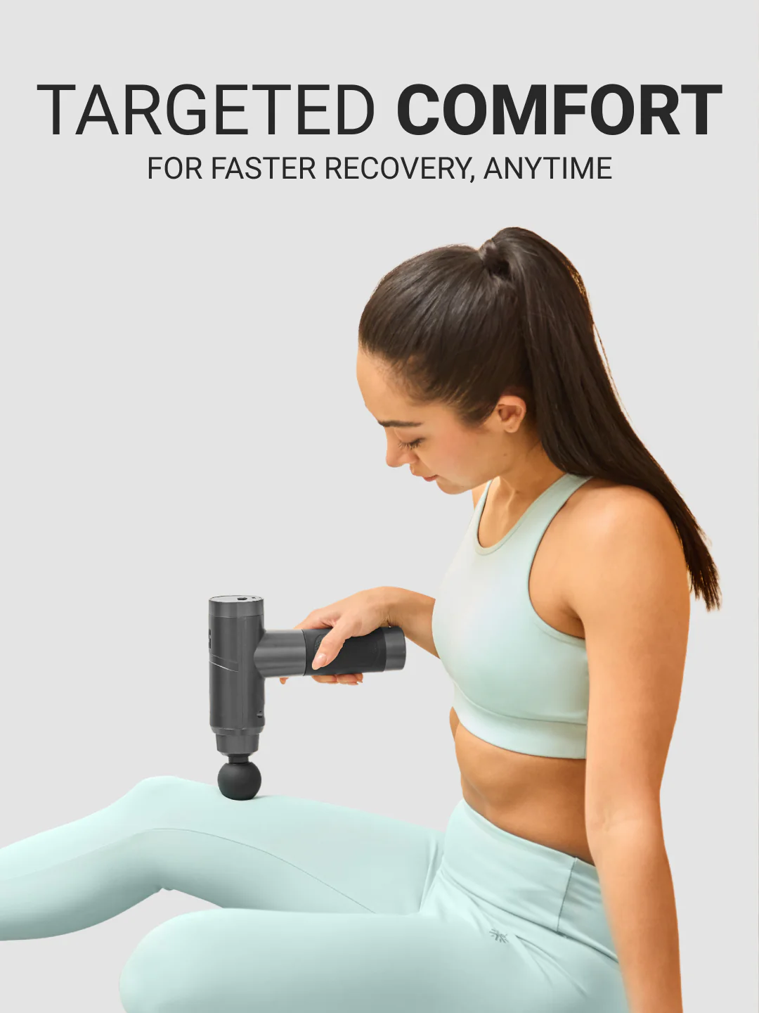 Cult Impact Pro, Full Body Professional Gun Massager, 4500 mAh battery, Deep Tissue Percussions, 4 Interchangeable heads, 6 Speed levels, Silicone head. - Image 8